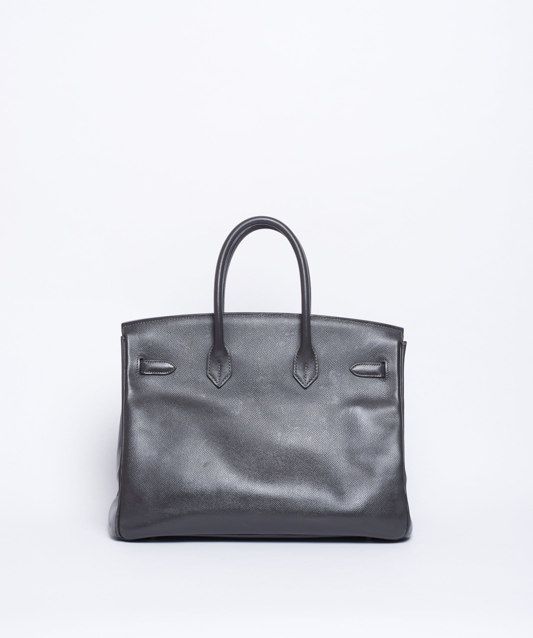 Hermès Preloved Hermes Birkin 35 Graphite Epsom PHW - AWL1526