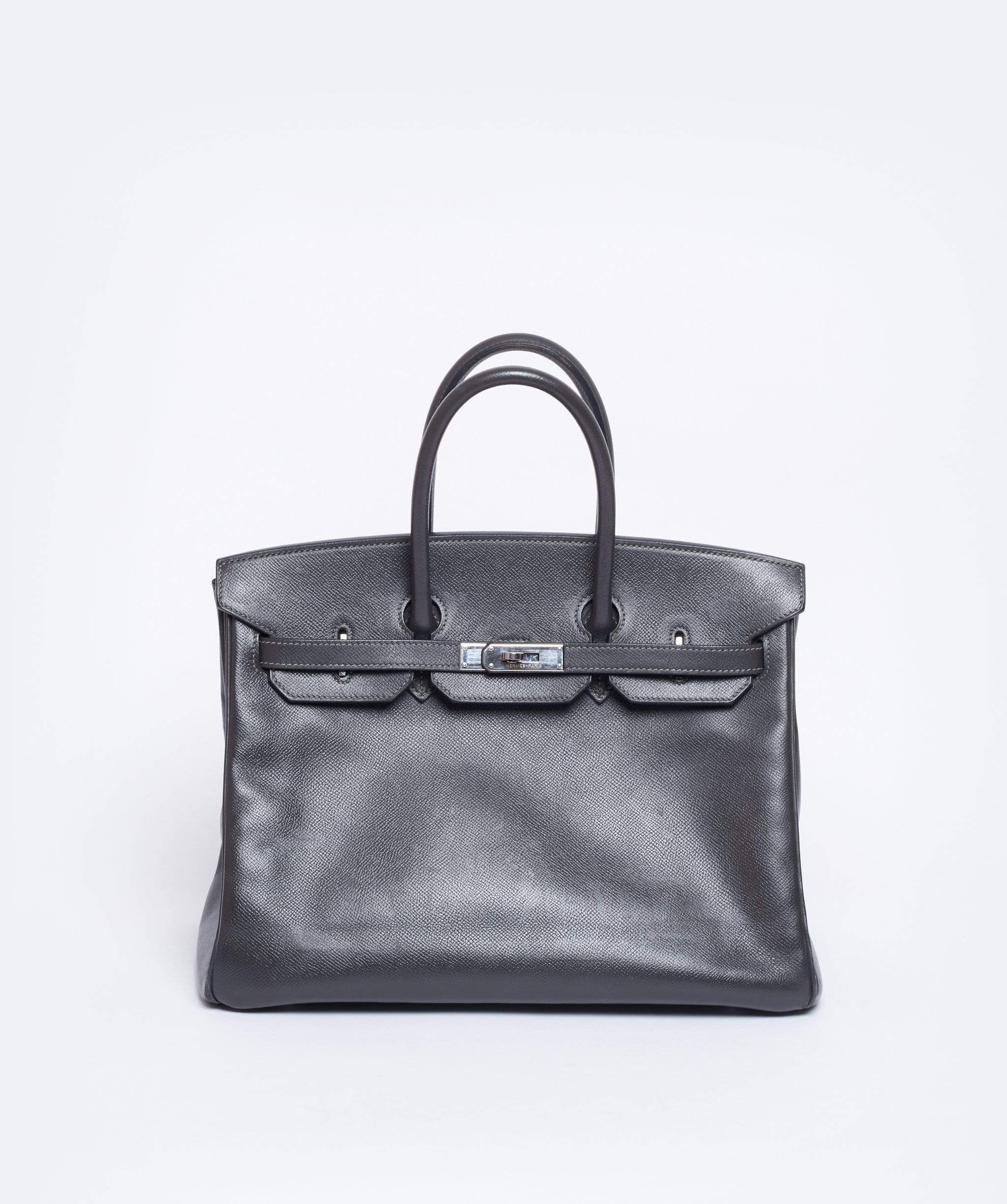 Hermès Preloved Hermes Birkin 35 Graphite Epsom PHW - AWL1526