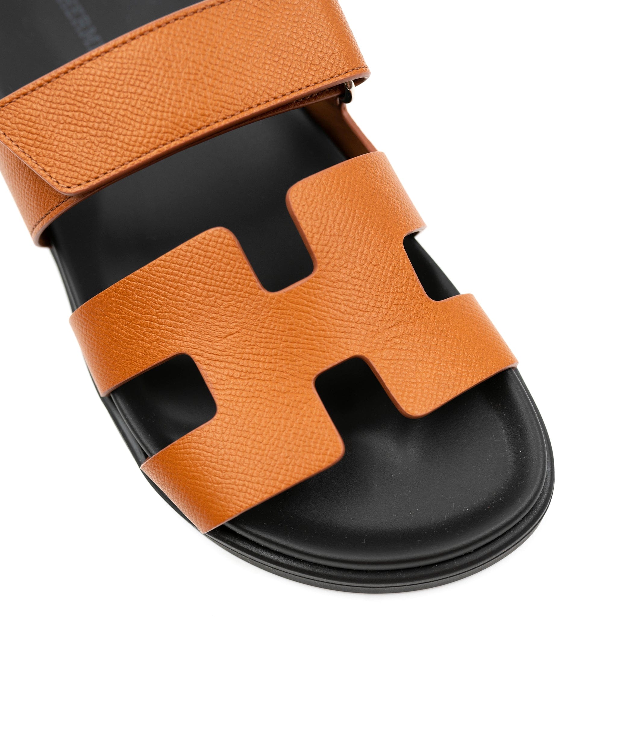 Hermès Hermes Chypre Black and Gold sandals, size 38, full set AGC1321