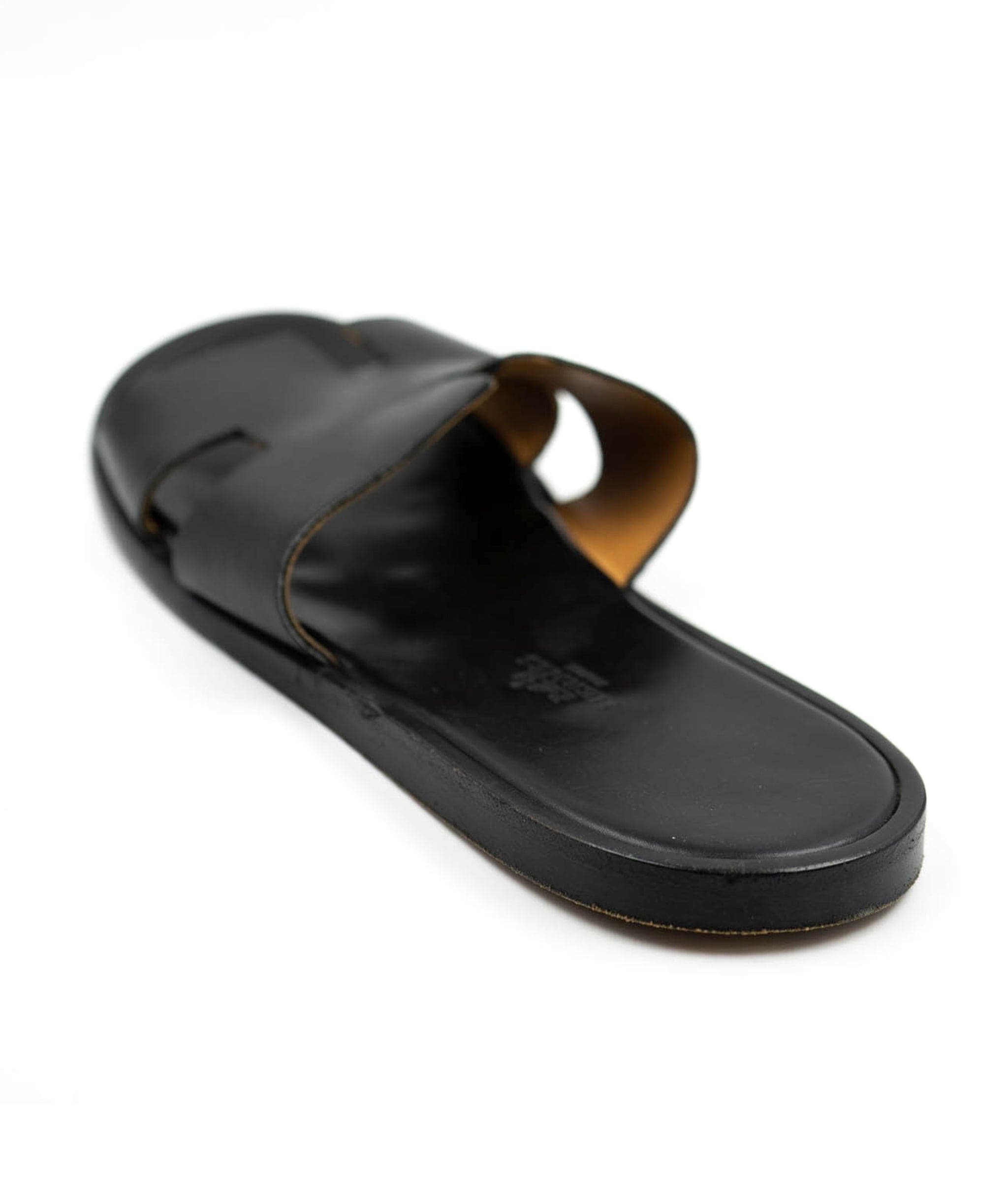 Hermès Hermes Izmir Sandal black 44.5 AGC1308