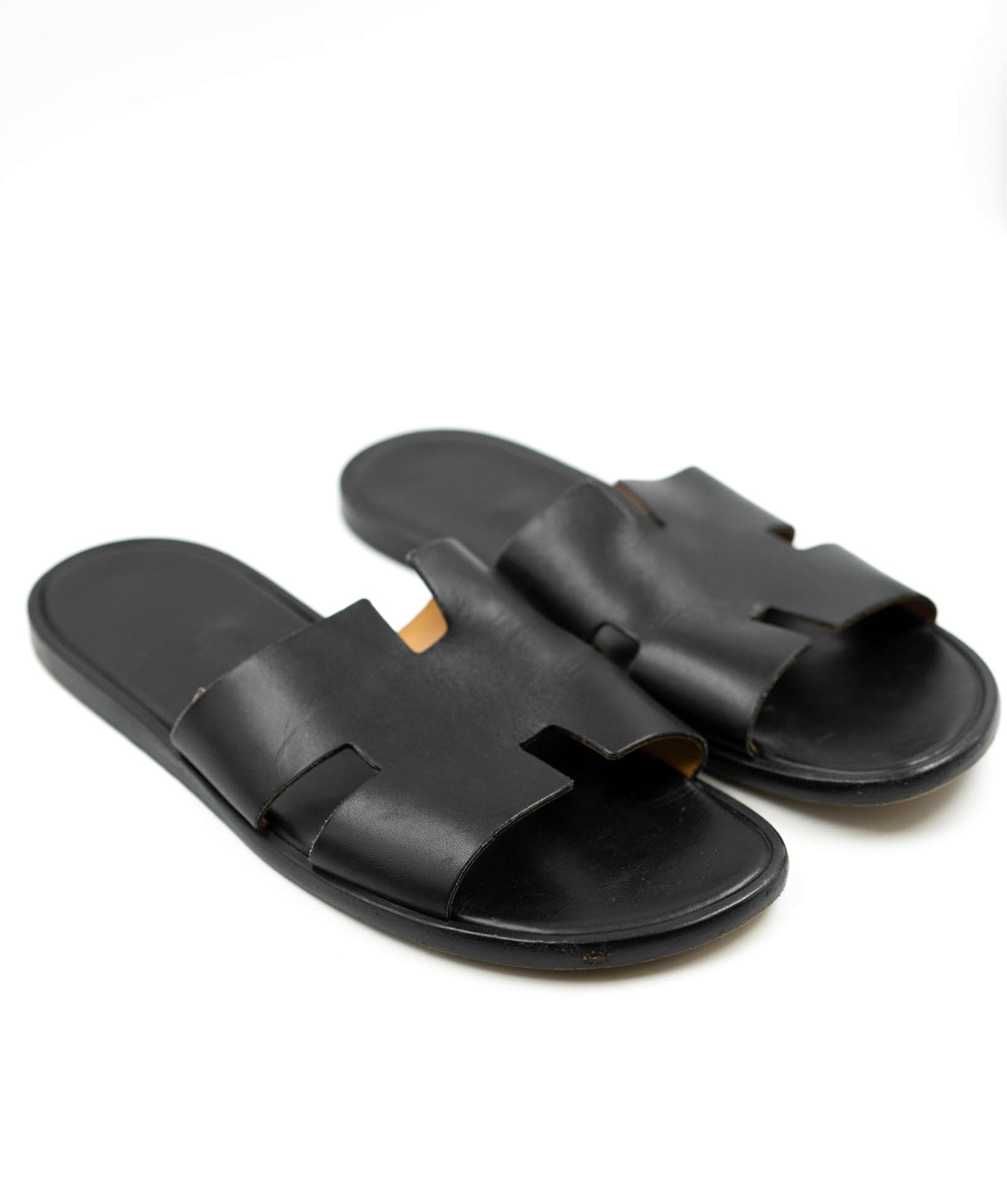 Hermès Hermes Izmir Sandal black 44.5 AGC1308