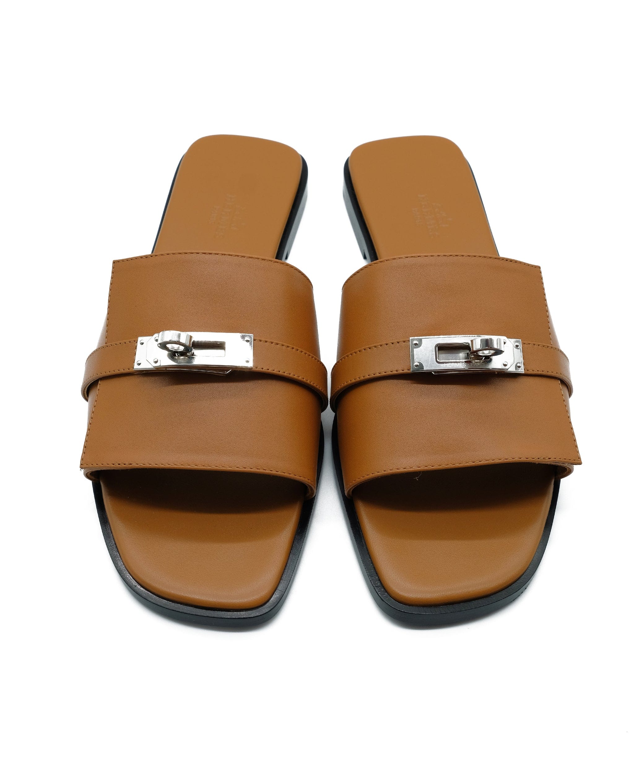 Hermès Hermes Kelly Slide Brown 39 RJC2176