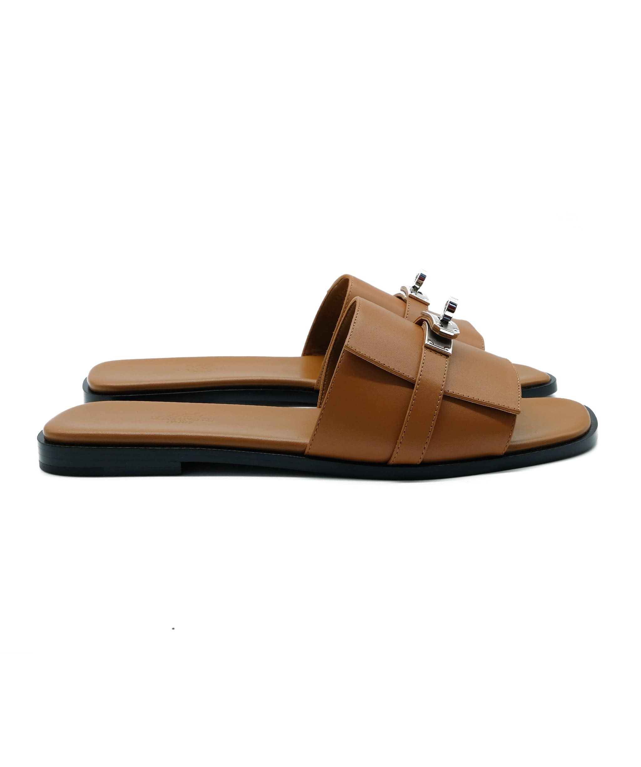 Hermès Hermes Kelly Slide Brown 39 RJC2176