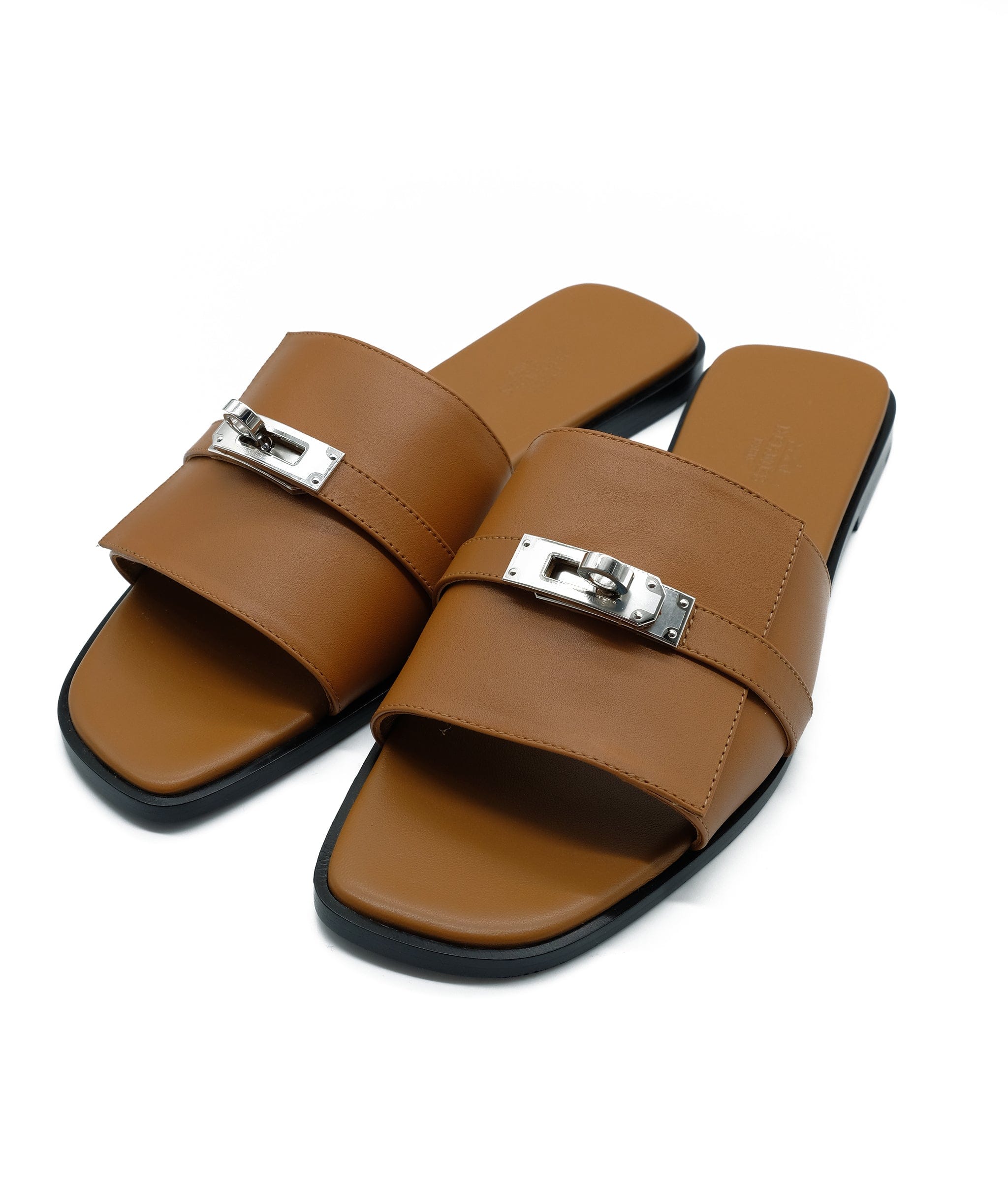 Hermès Hermes Kelly Slide Brown 39 RJC2176