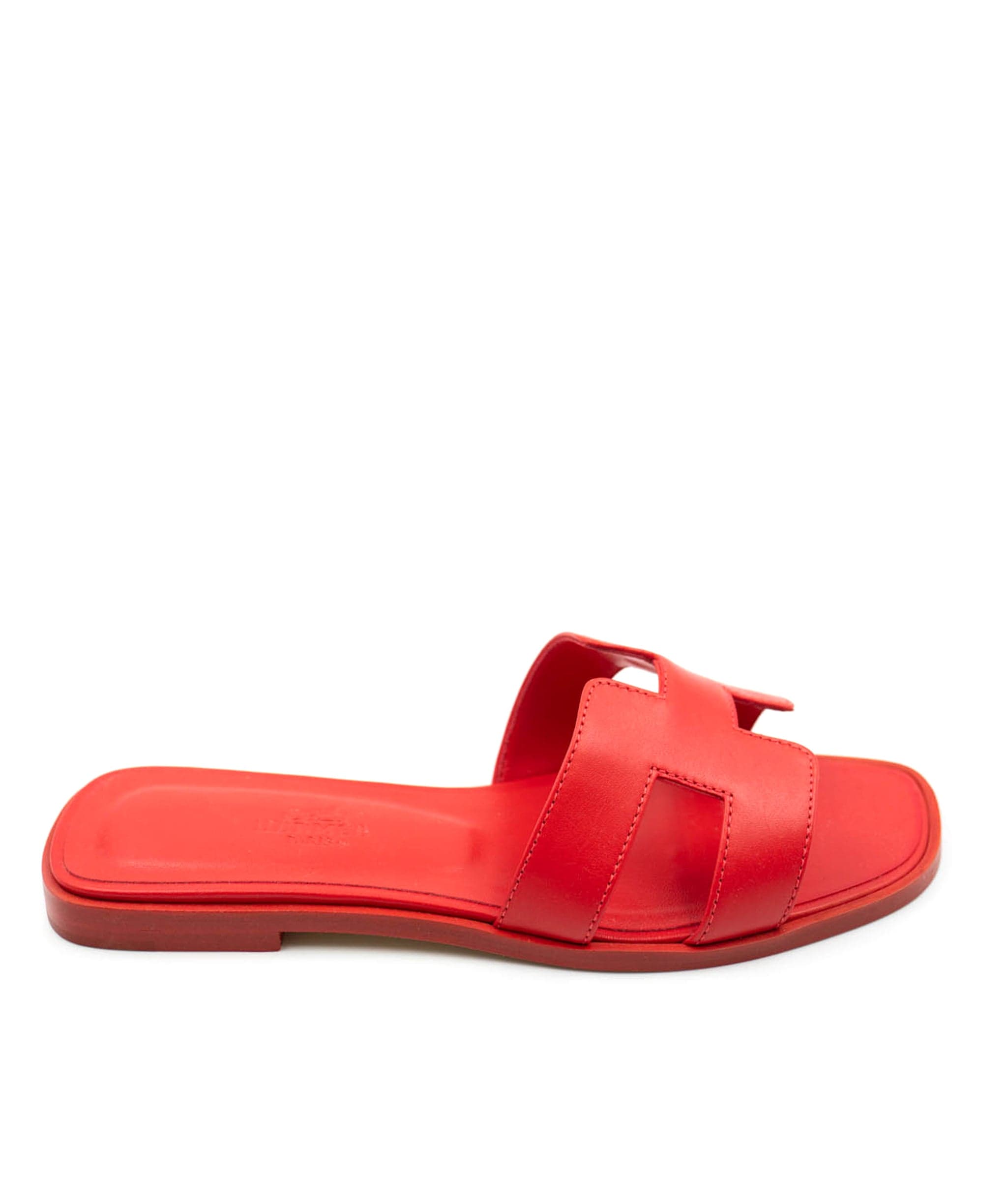 Hermès Hermès Oran sandals 36 red Bali ASL4123