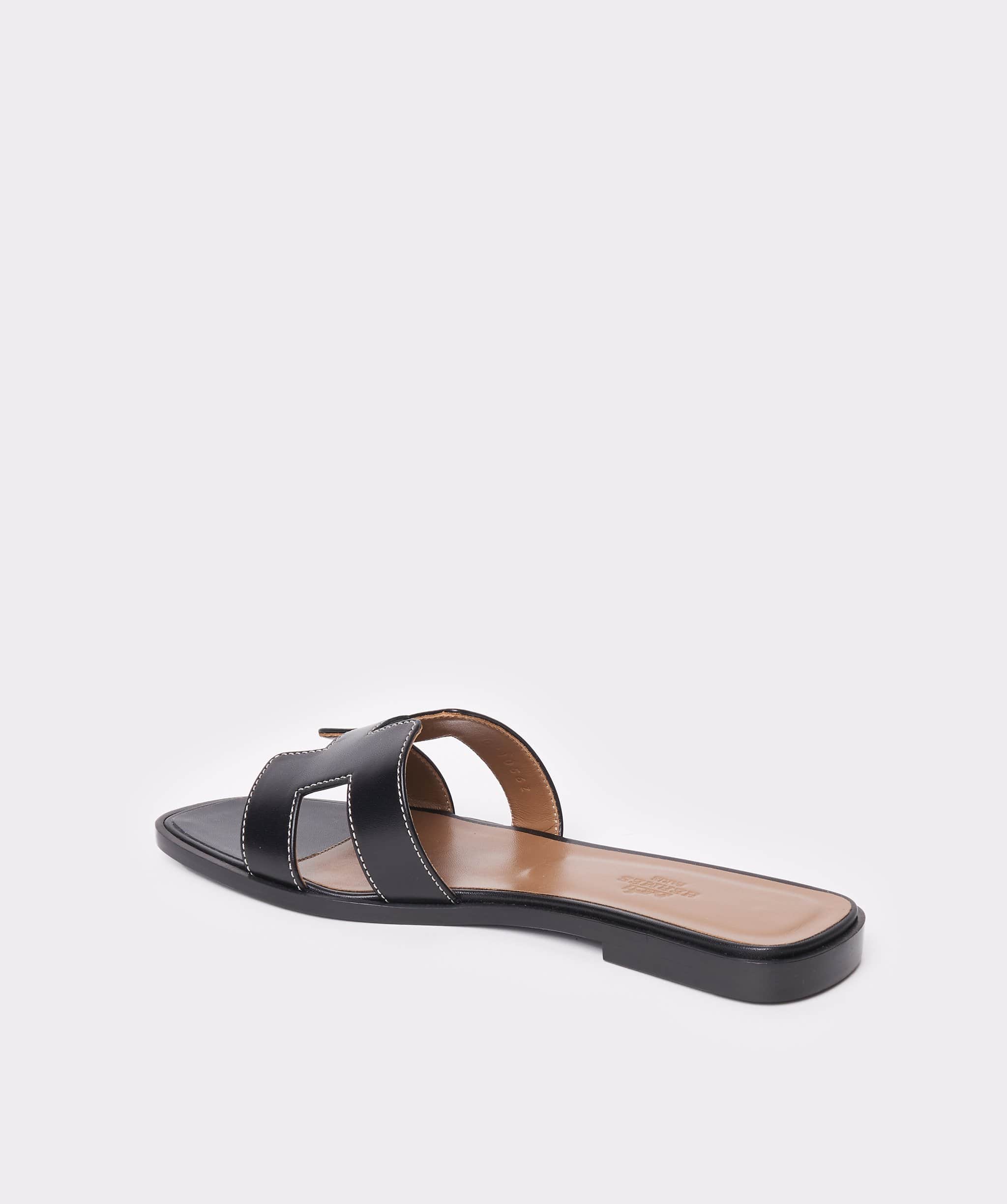 Hermès Hermes Oran Sandals Black 37