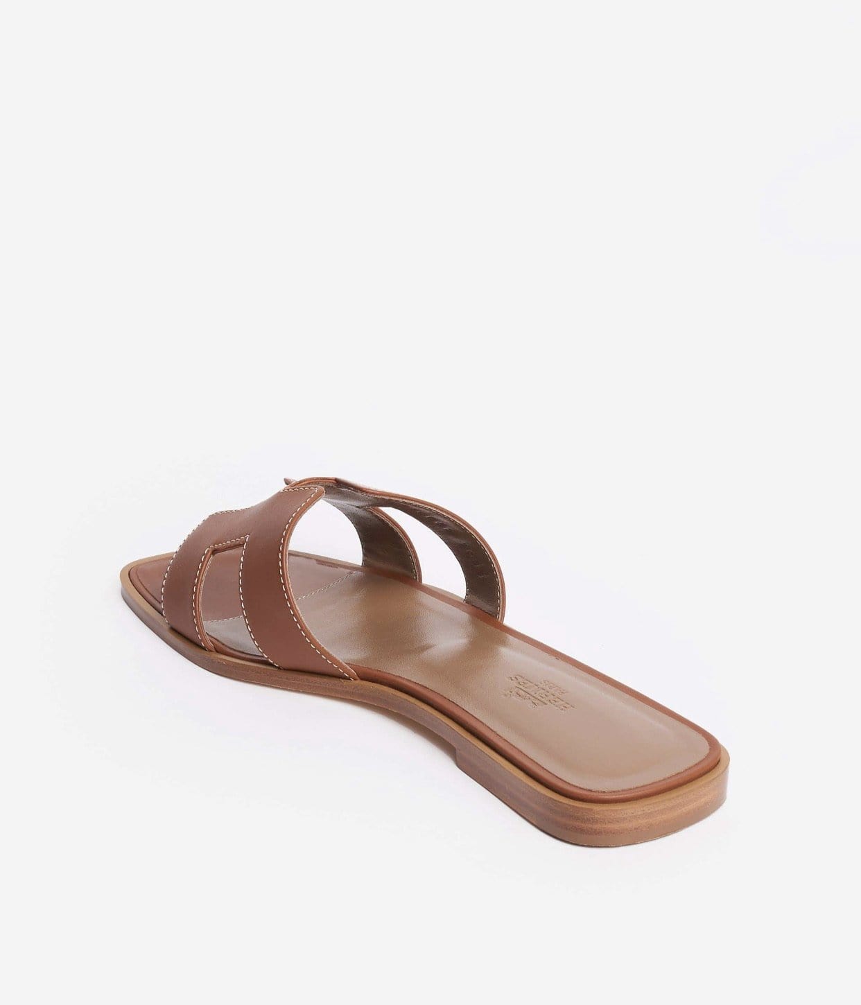 Hermès Hermes Oran Sandals Gold 37