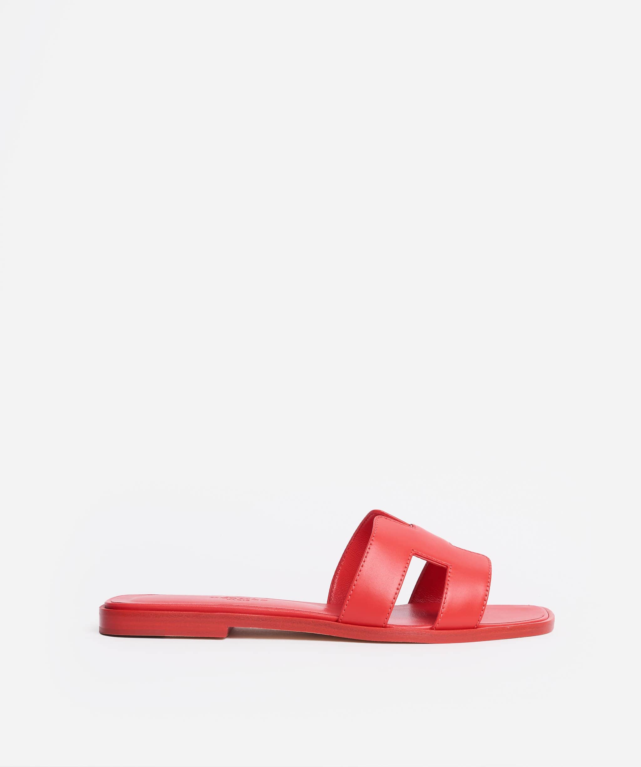 Hermès Hermes Orans Sandals Red 37