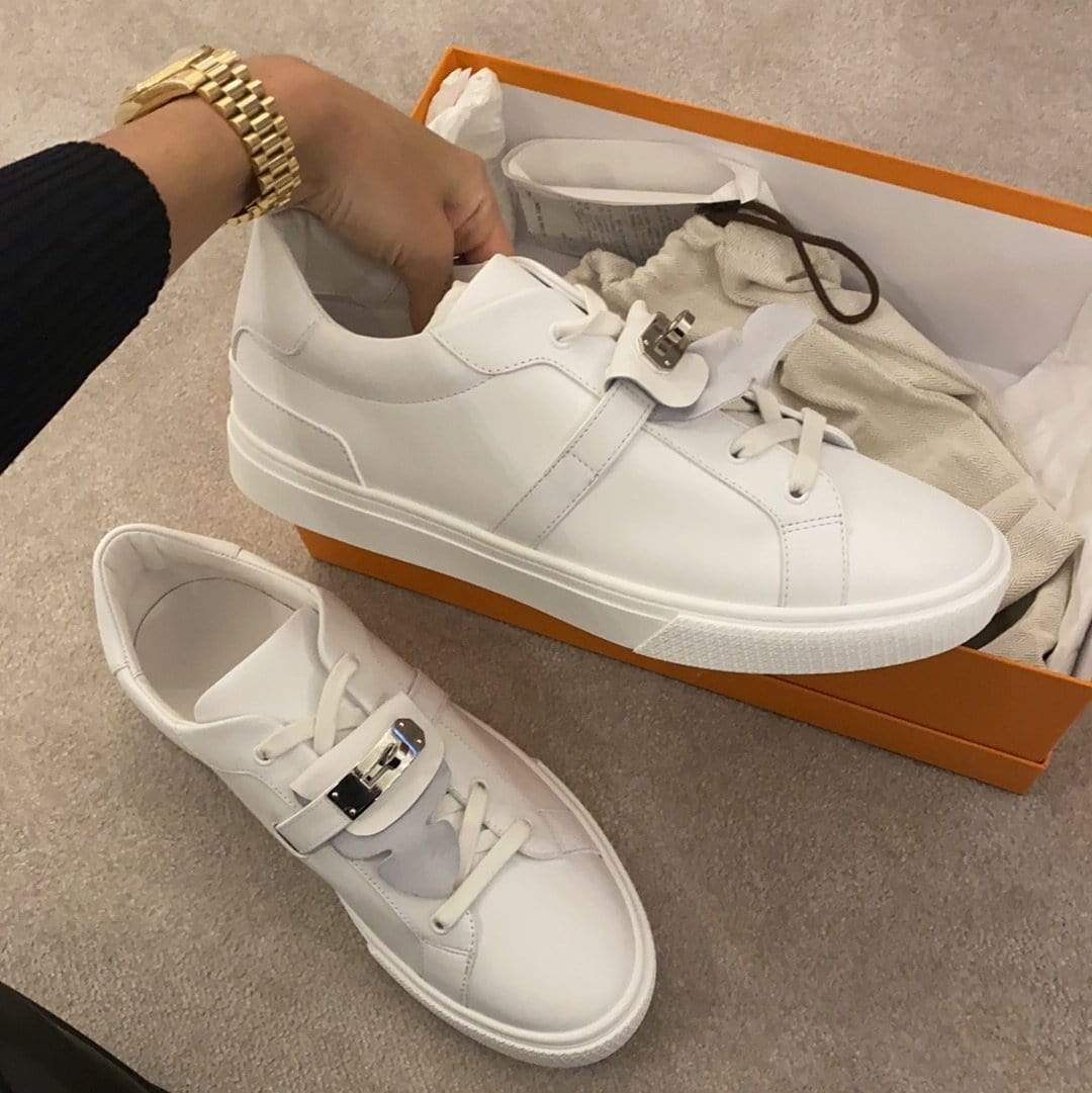 Hermès Hermes White Sneaker Men Day LV-SHU-173 - AGC1101