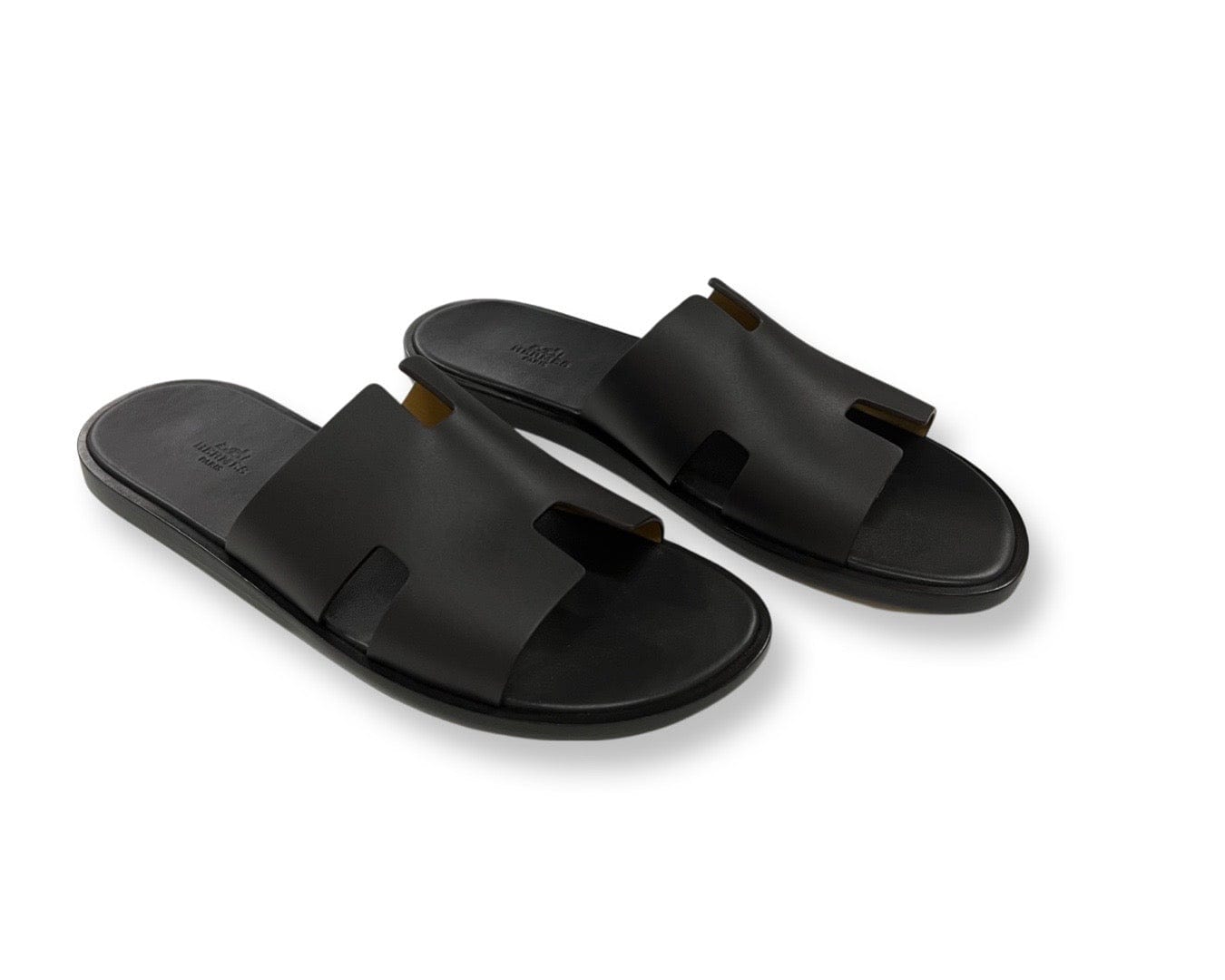 Hermès Izmir Sandals Moka - Size 43.5 - 7895