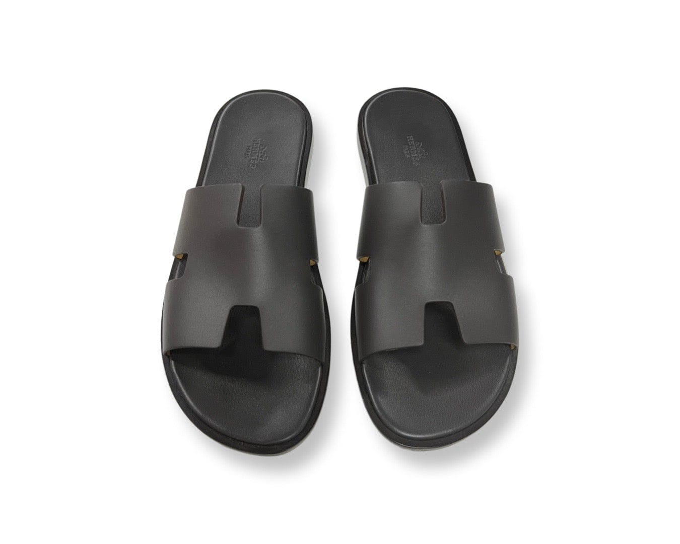 Hermès Izmir Sandals Moka - Size 43.5 - 7895