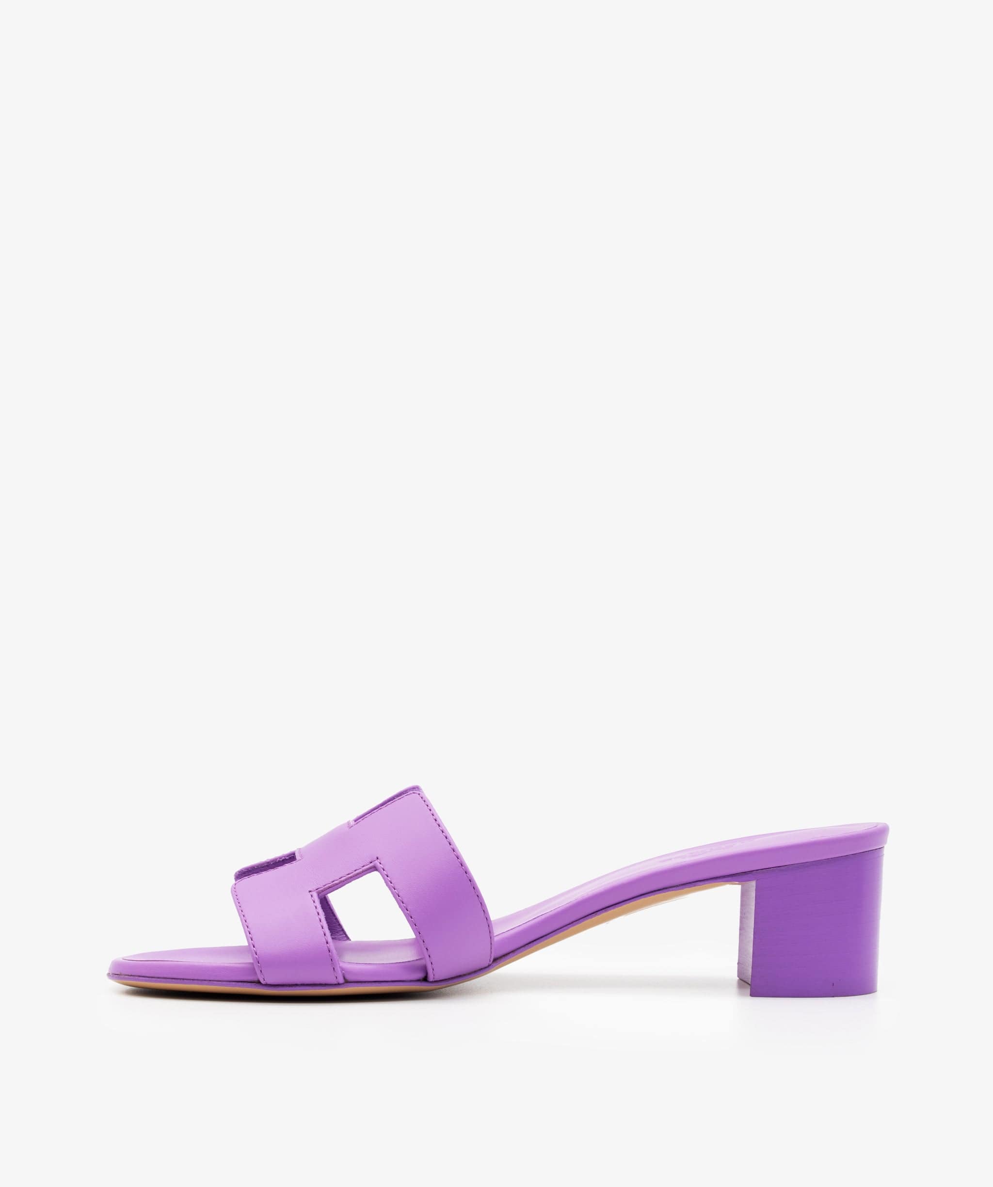 Hermès Oasis Sandals Violet - Size 37 - 7064