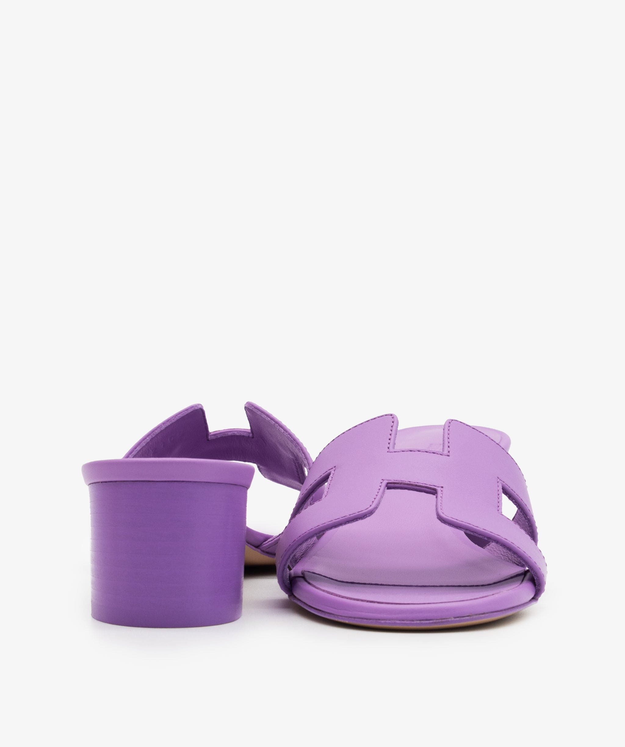 Hermès Oasis Sandals Violet - Size 37 - 7064