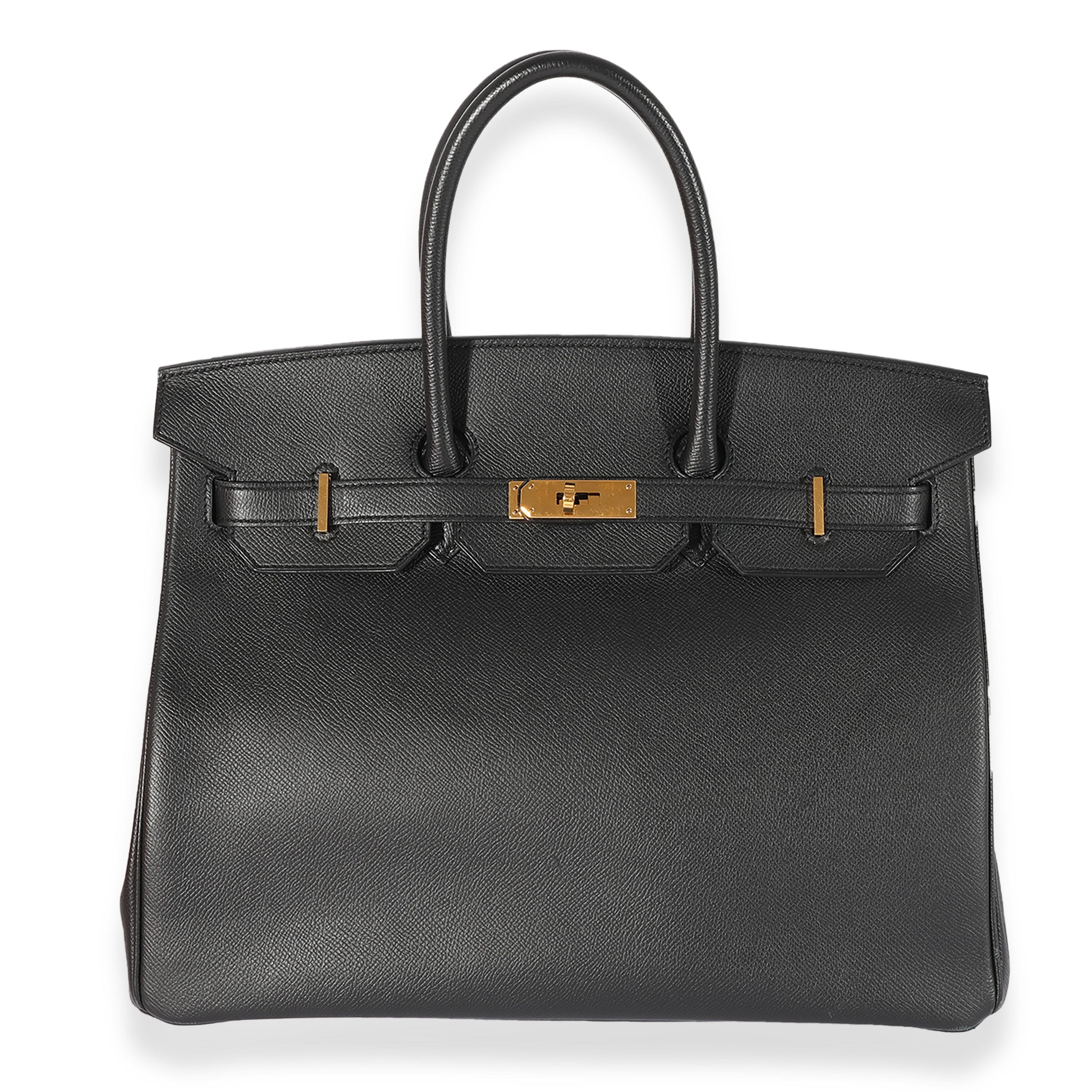 Hermès Hermès Black Epsom Birkin 35 GHW