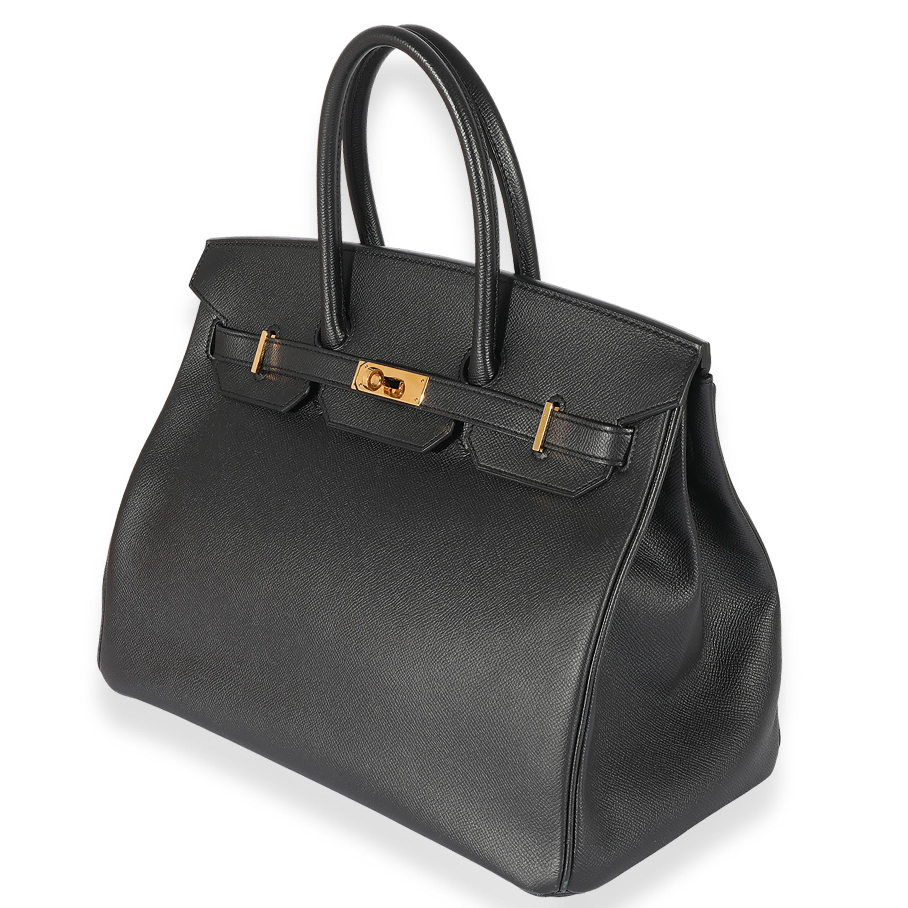 Hermès Hermès Black Epsom Birkin 35 GHW