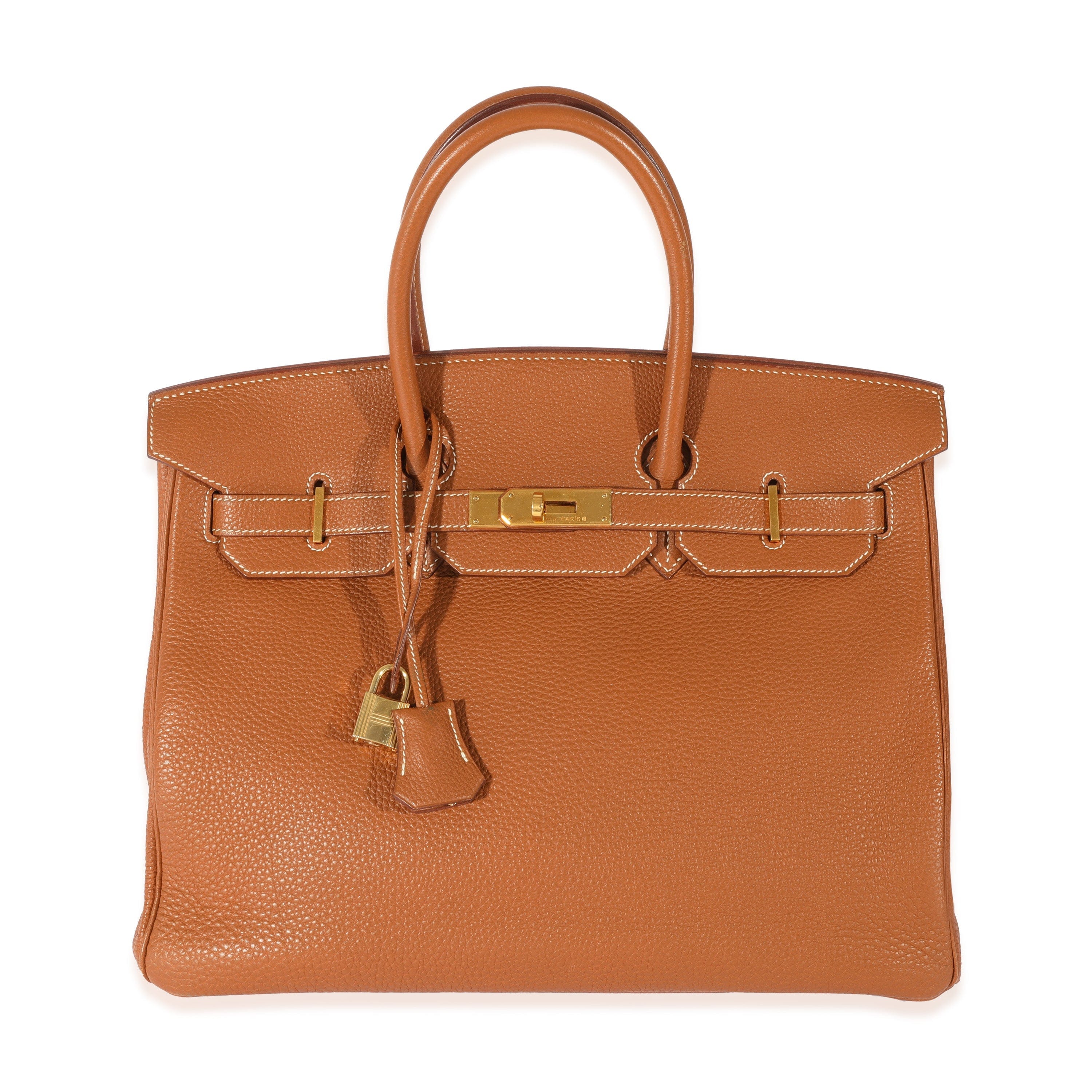 Hermès Hermes Gold Togo Birkin 35 GHW