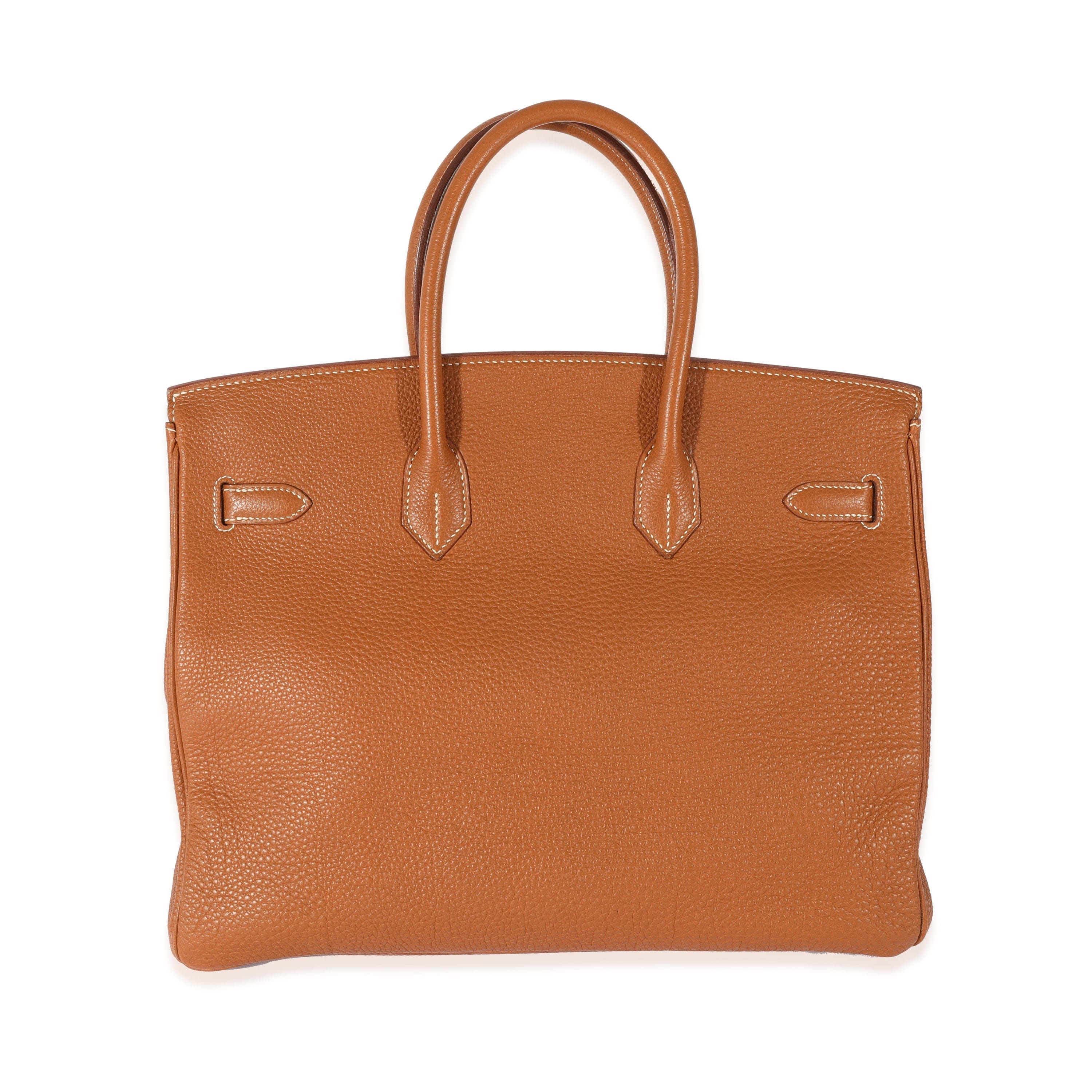 Hermès Hermes Gold Togo Birkin 35 GHW