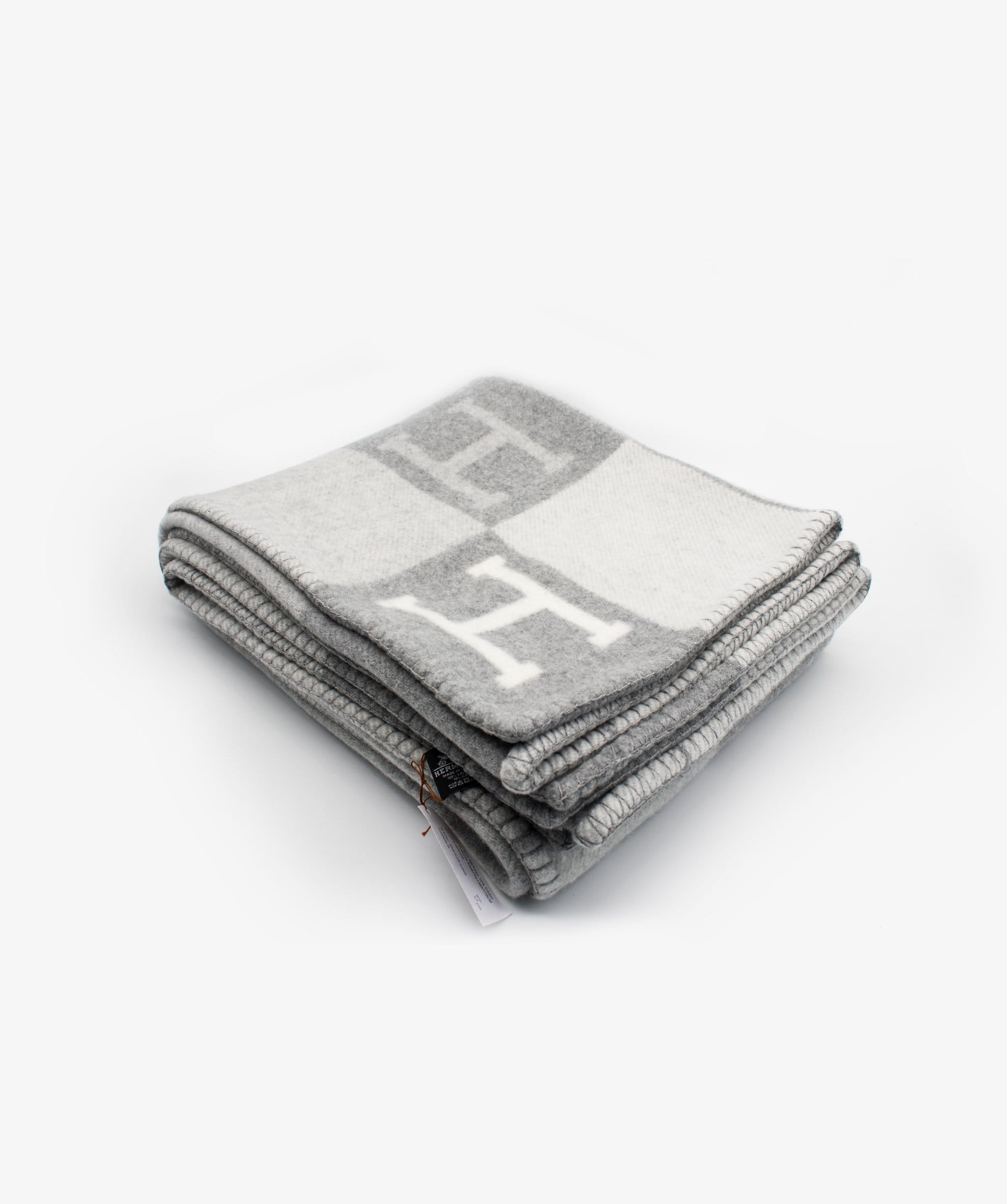 Hermès Hermes Avalon Blanket Grey