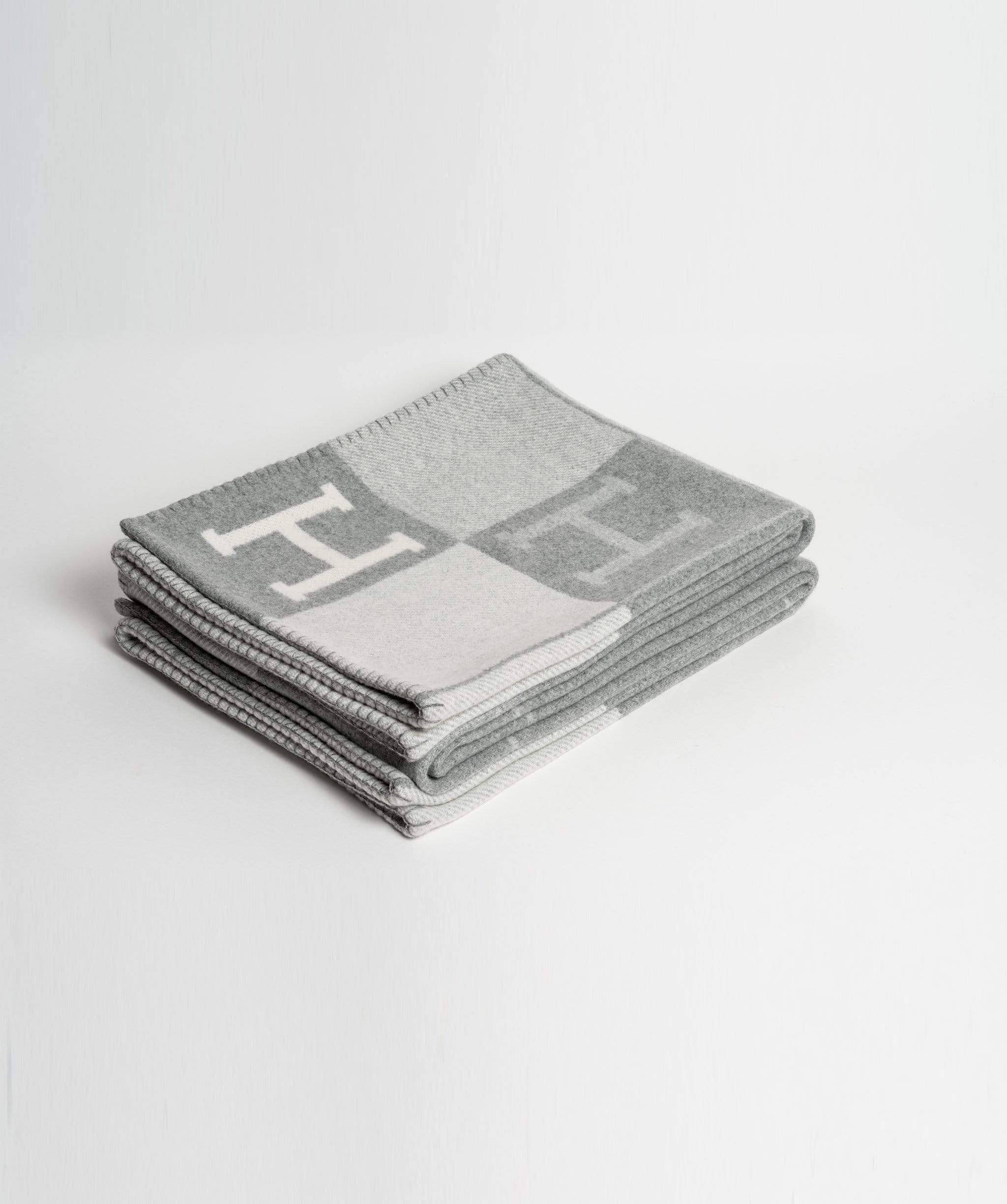 Hermès Hermes Avalon III Grey Blanket