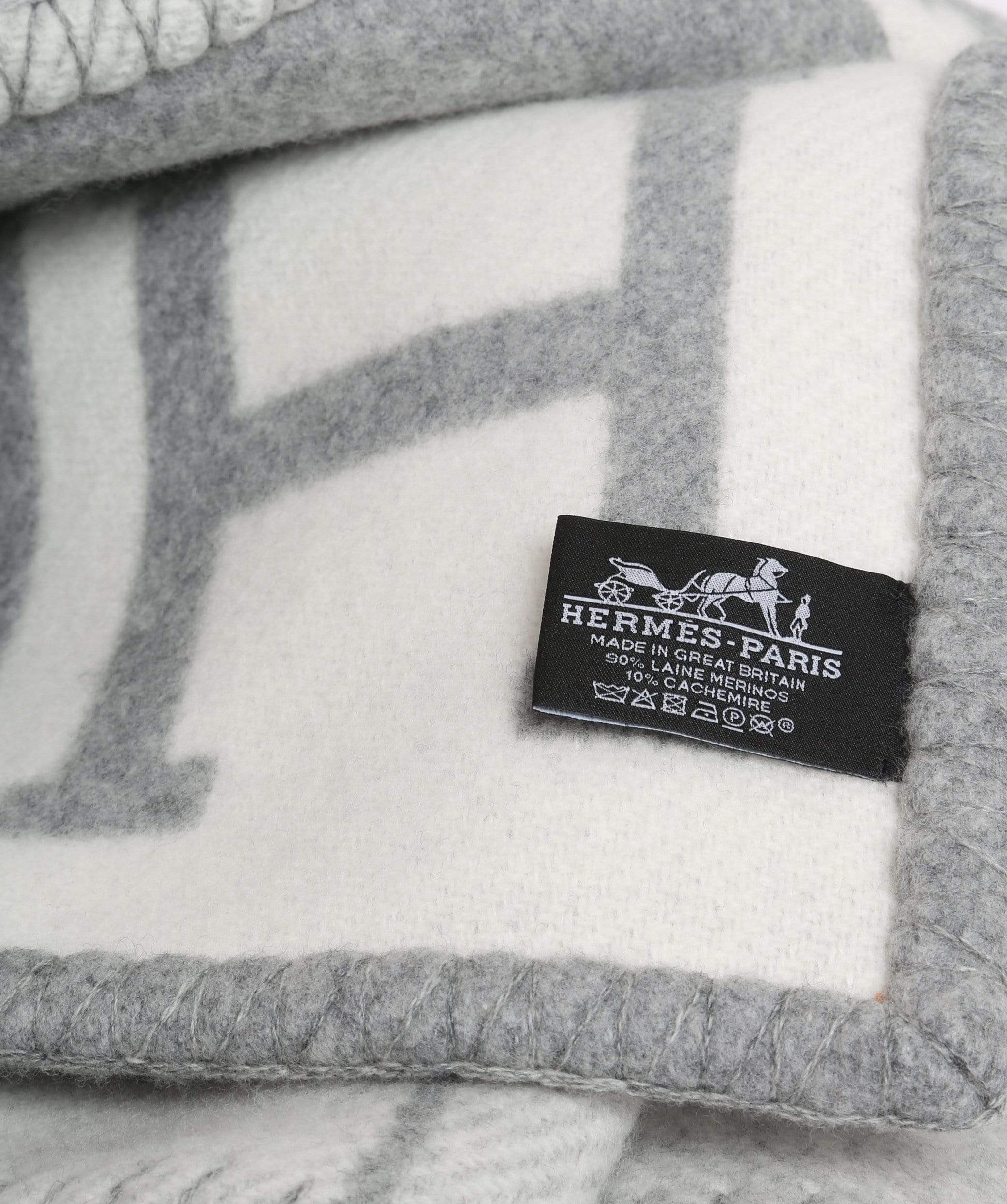 Hermès Hermes Blanket Avalon Grey