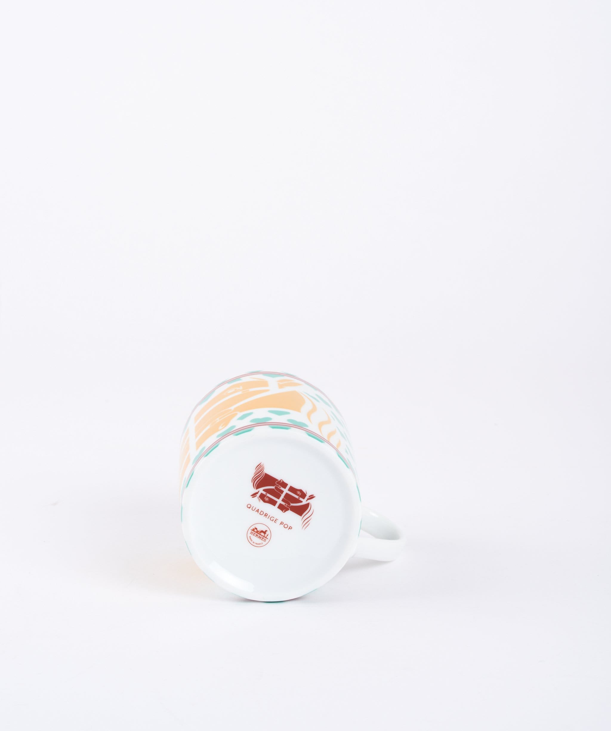 Hermès Hermes horse mug with hearts