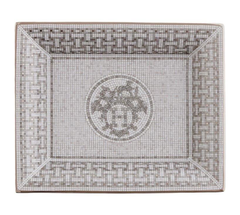 Hermès Hermes Mosaique au 24 platinum - Change Tray SKL1374