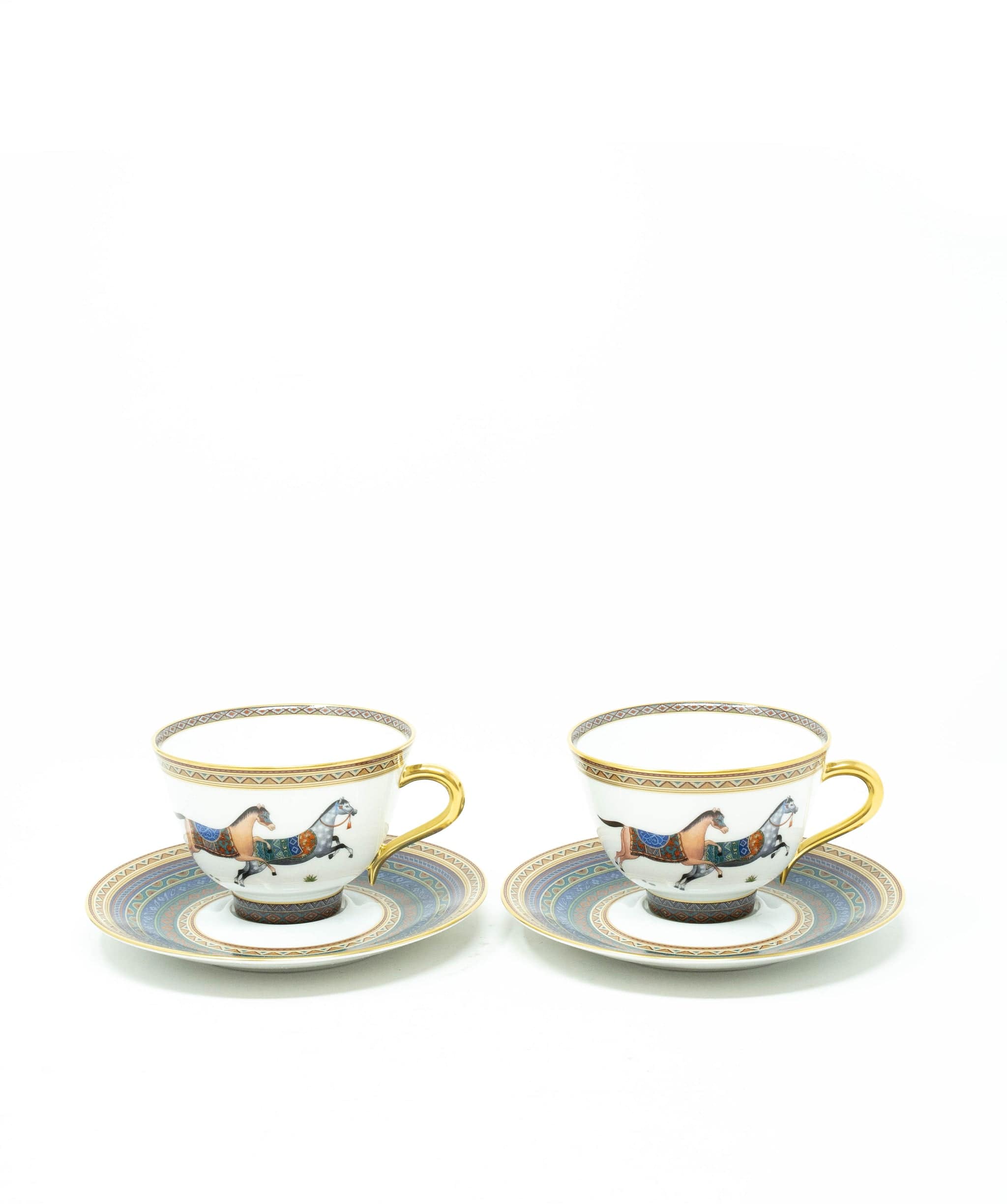 Hermès Hermes The Cheval D'Orient teacup set ASL3572