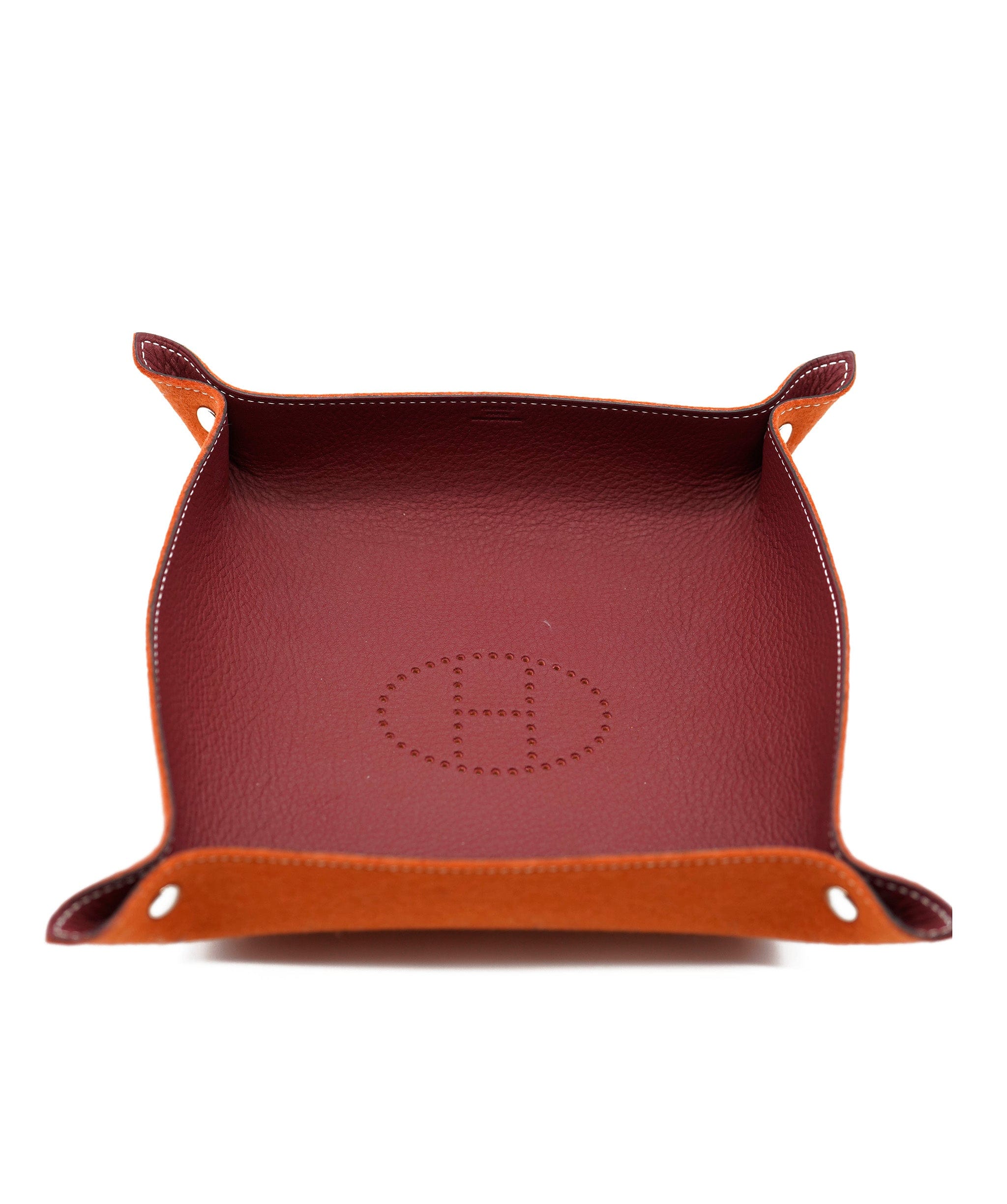 Hermès Hermès Vide Poche M&R Bridge Rouge H ASL6023