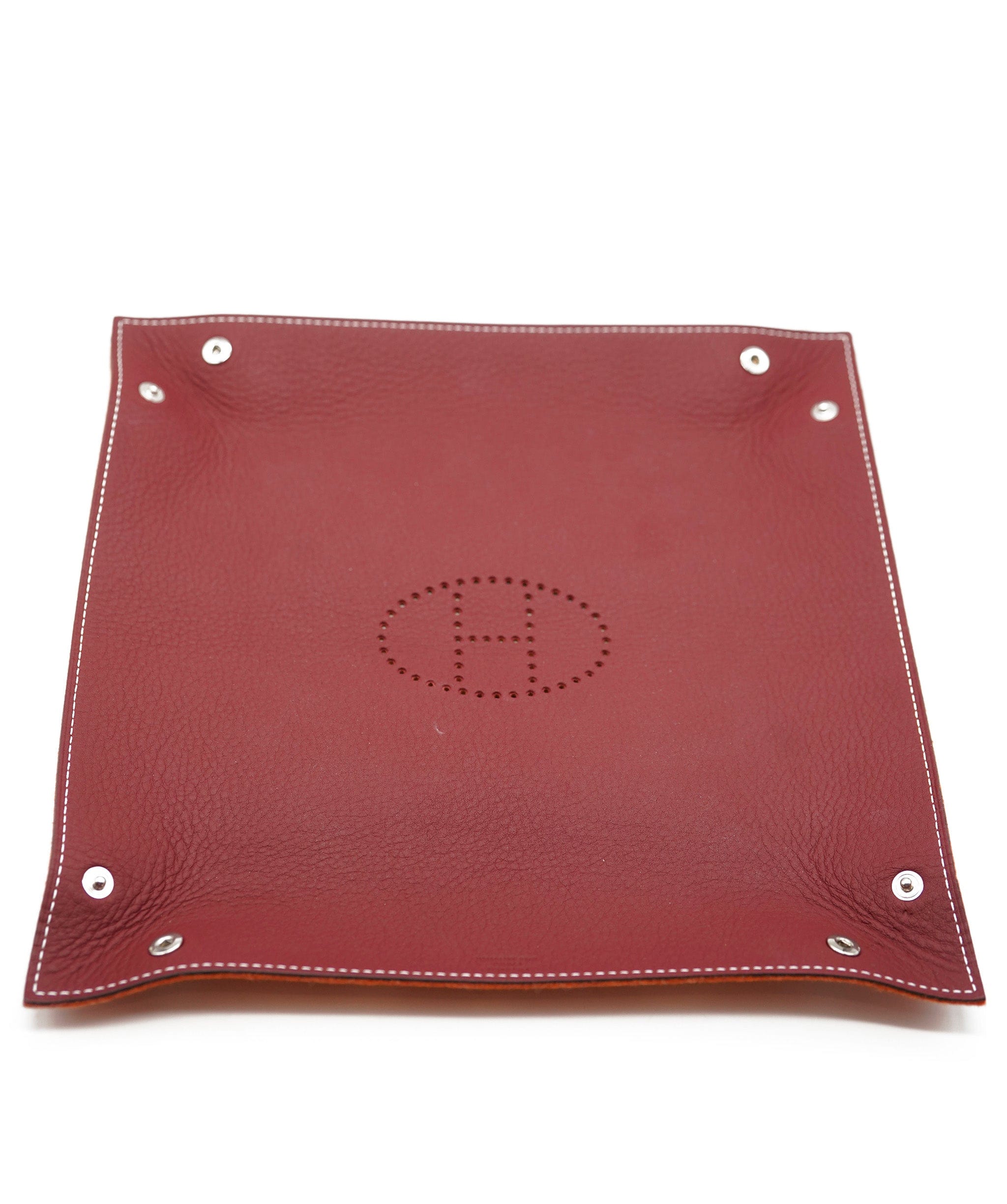 Hermès Hermès Vide Poche M&R Bridge Rouge H ASL6023