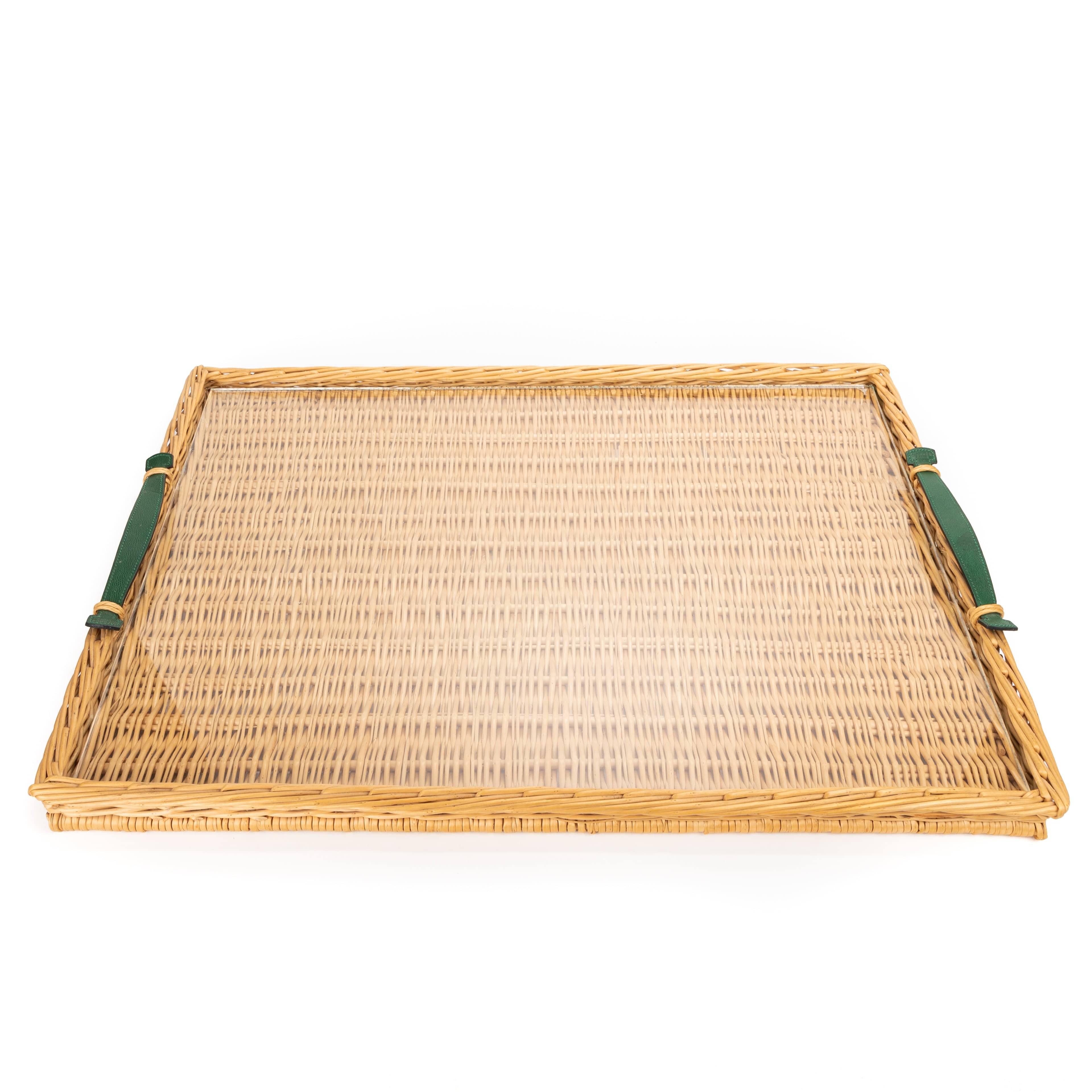 Hermès Hermès Wicker tray EAG4175