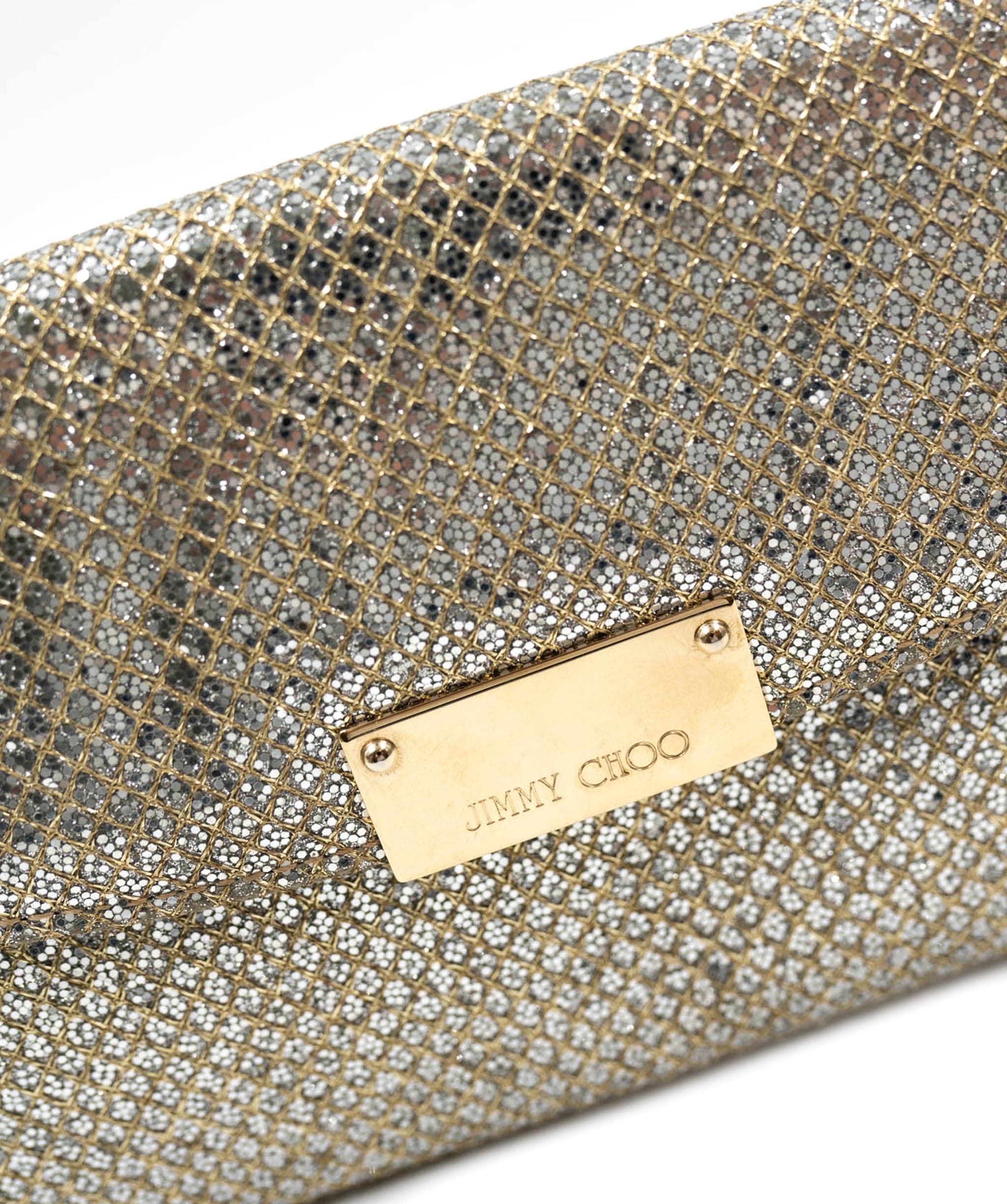 Jimmy Choo Jimmy Choo fold over clutch bag with GHW MW2869