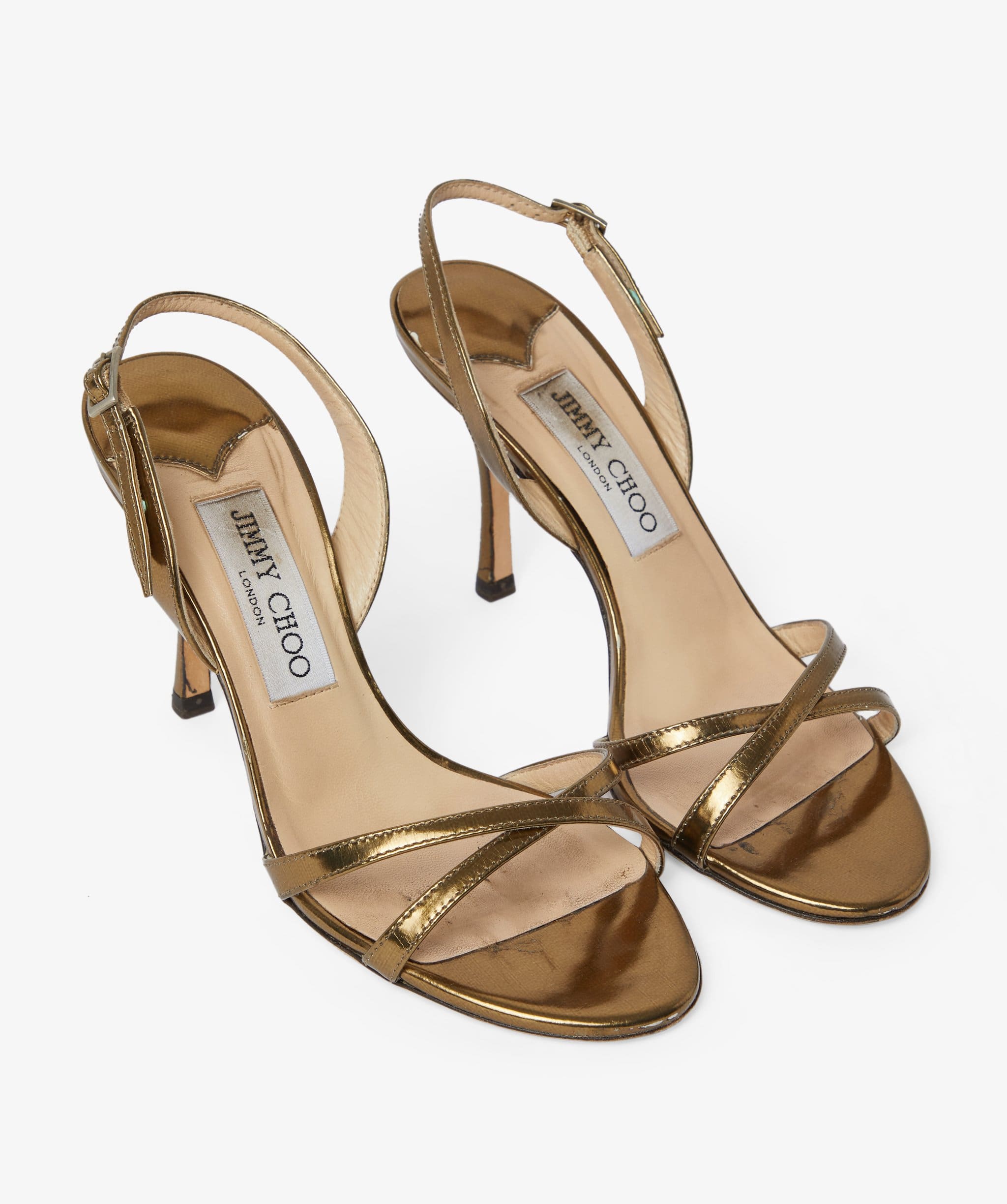 Jimmy Choo Jimmy Choo Gold Heels 36