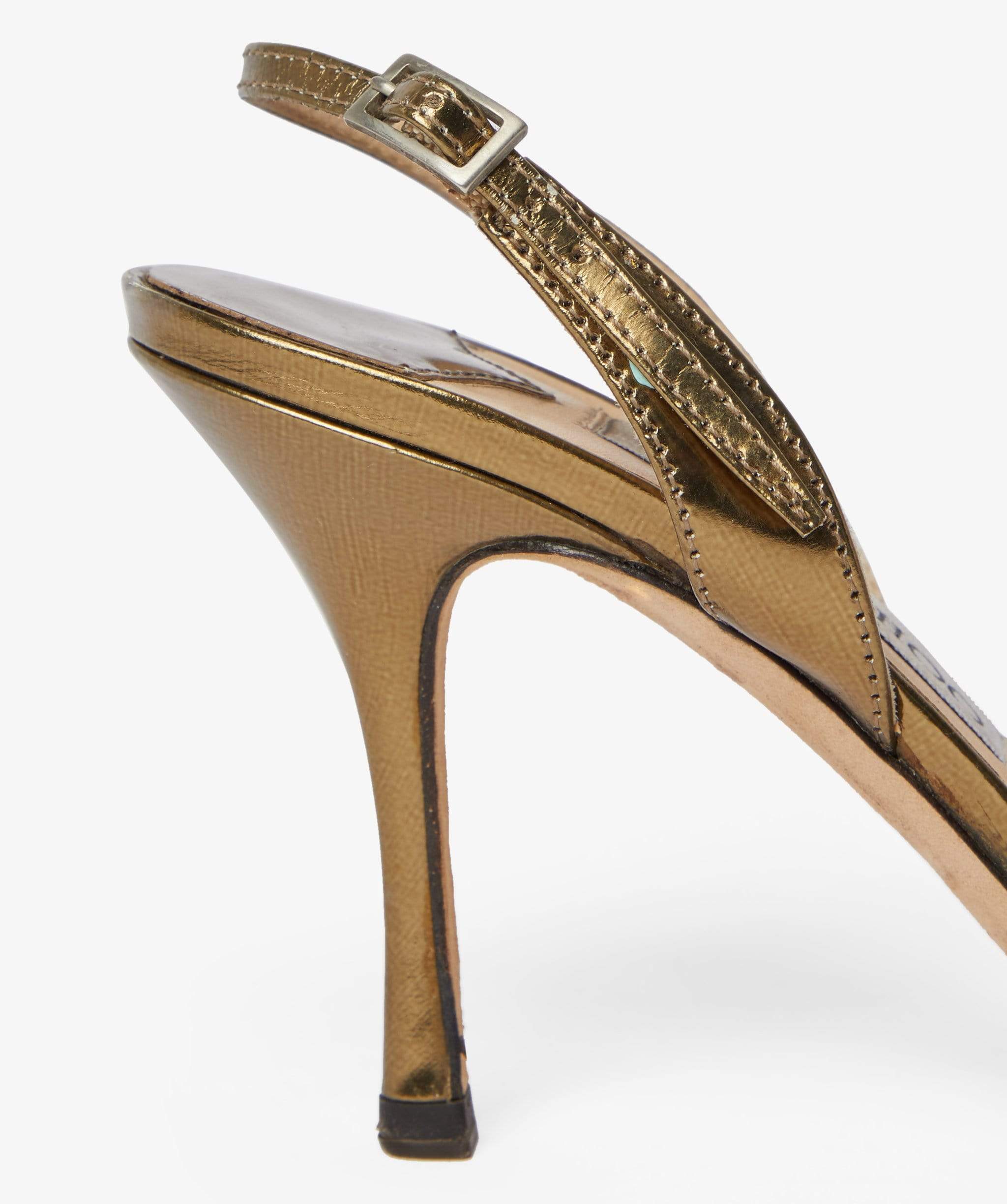 Jimmy Choo Jimmy Choo Gold Heels 36