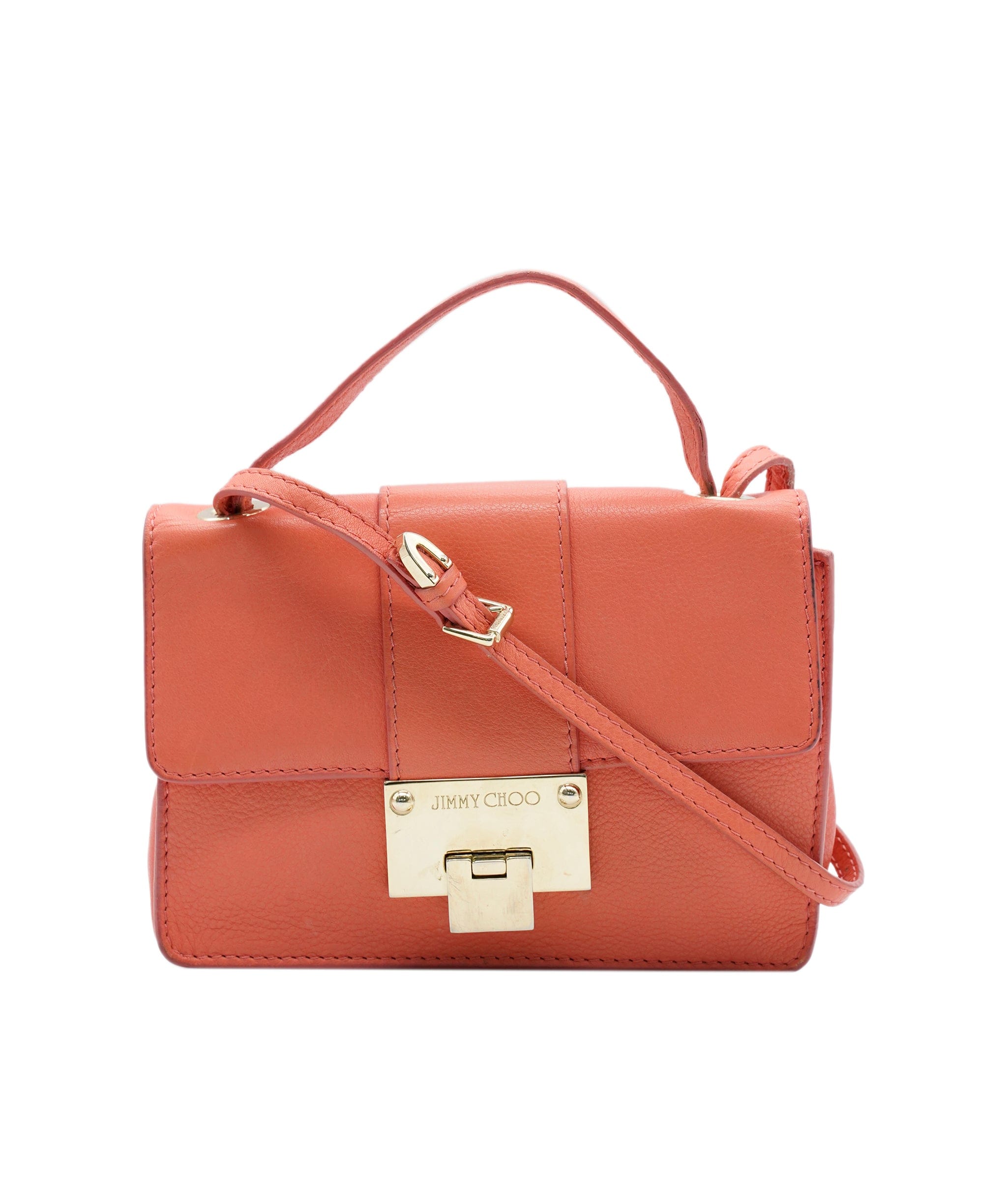 Loewe Jimmy Choo orange bag ASL5193