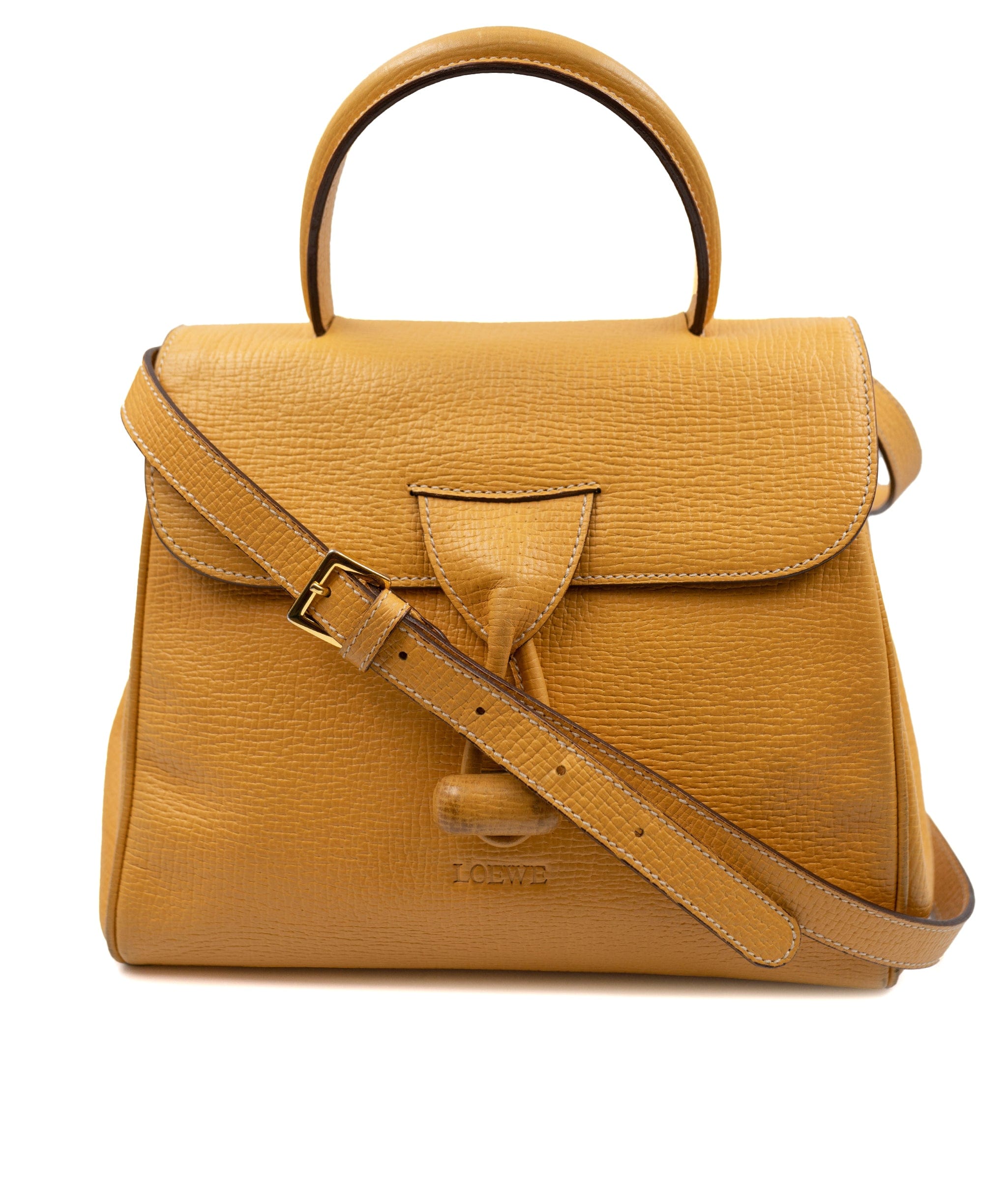 Loewe Loewe Leather Top Handle Bag - AGL1917