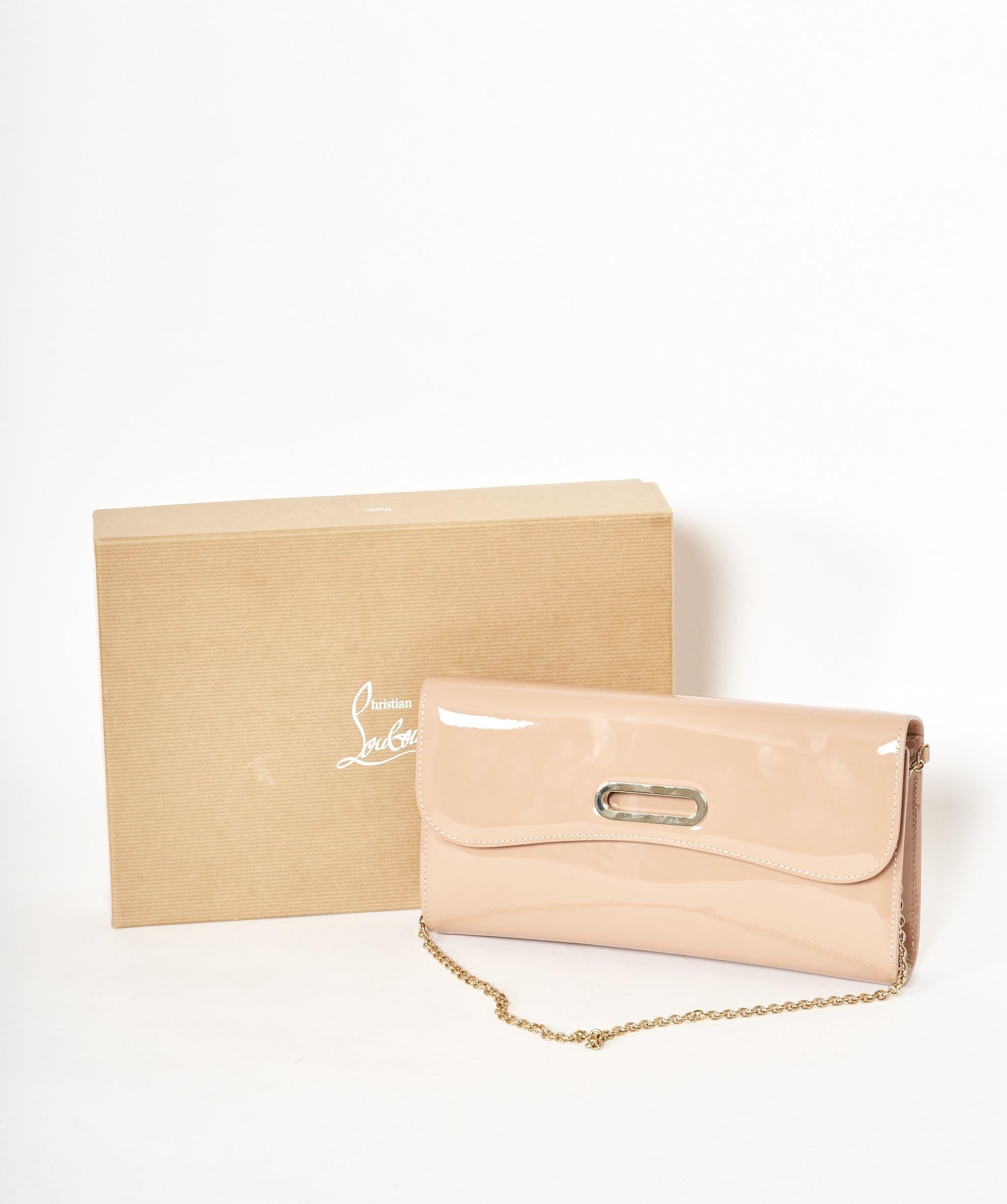 Louboutin Christian loboutain clutch bag