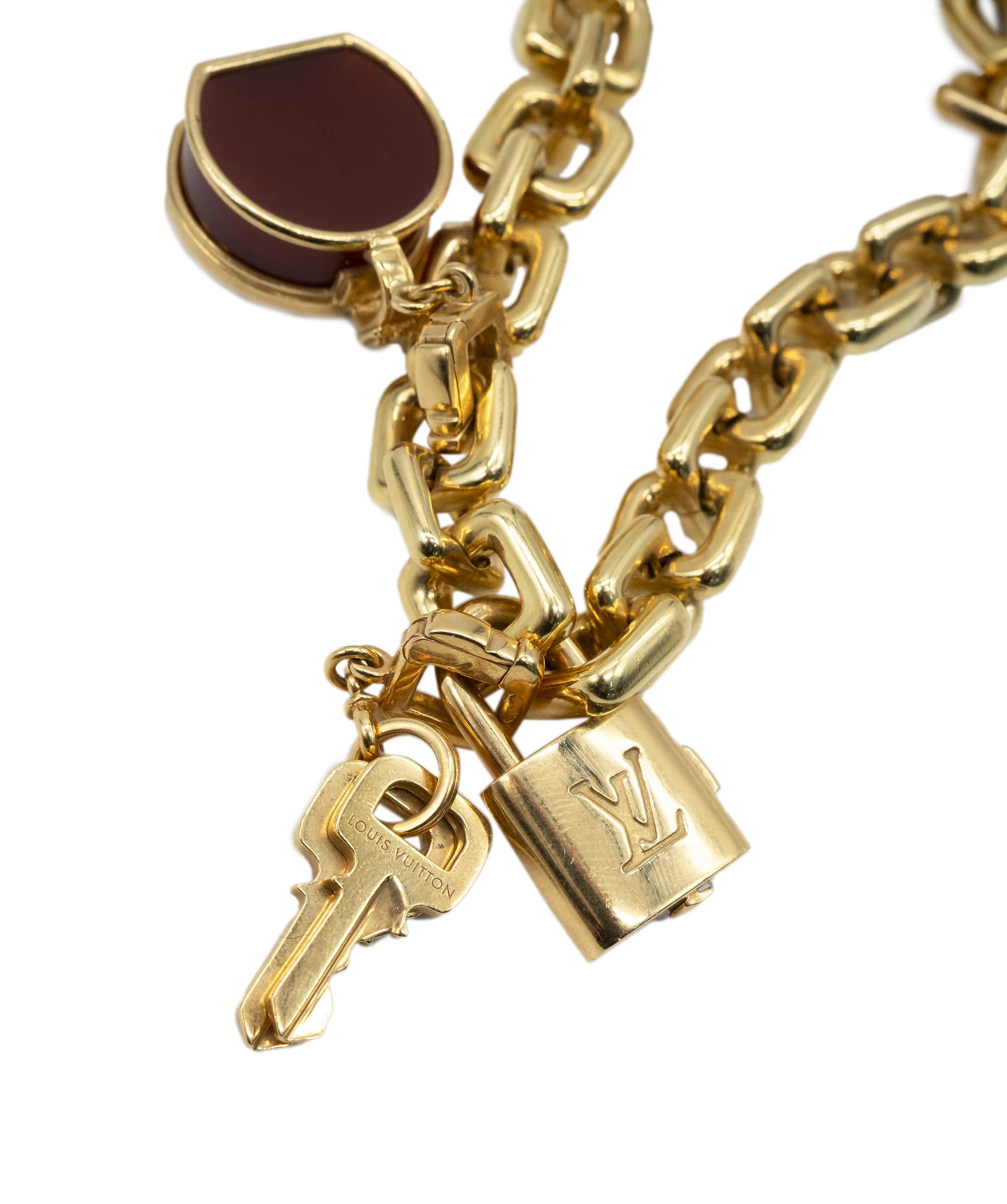 Louis Vuitton 000- Louis Vuitton Multi Charm Limited Edition Gold Necklace