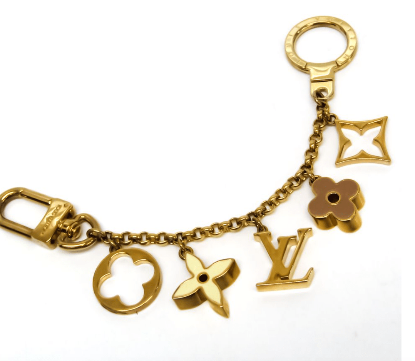 Louis Vuitton Louis Vuitton Bag Charm Chain Fleur De Monogram M6... PXL1368