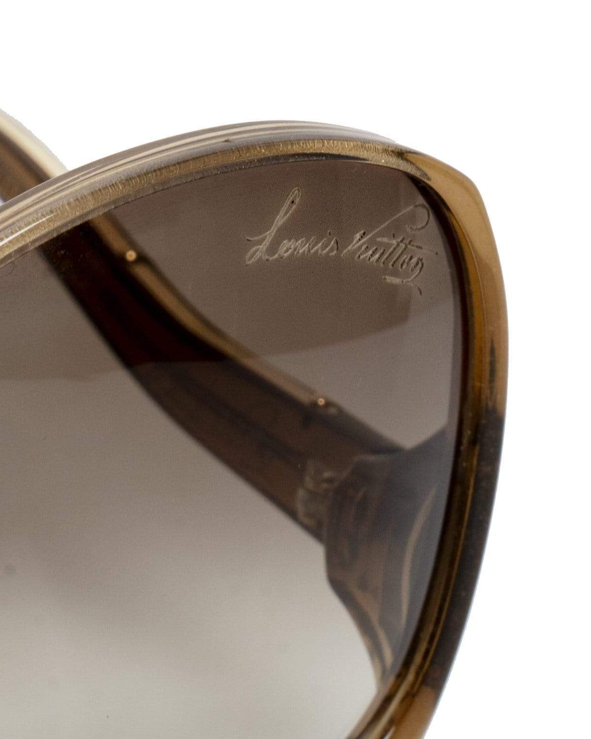 Louis Vuitton Louis Vuitton Ceramic Glitter Brown Sunglasses - AGL1415