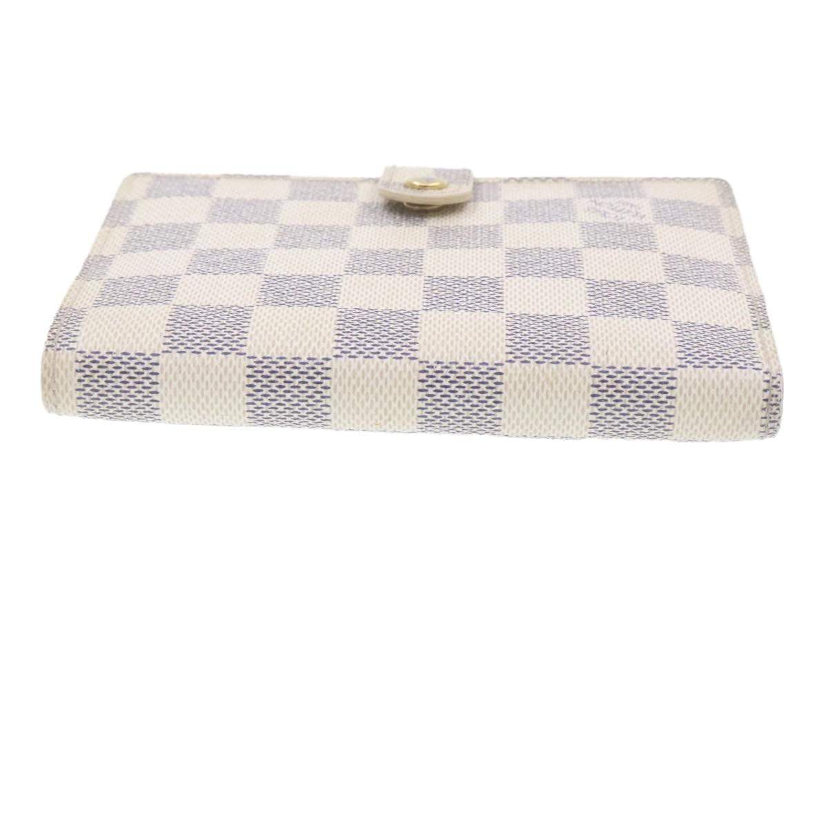 Louis Vuitton LOUIS VUITTON Damier Azur Agenda PM Day Planner Cover CA3037