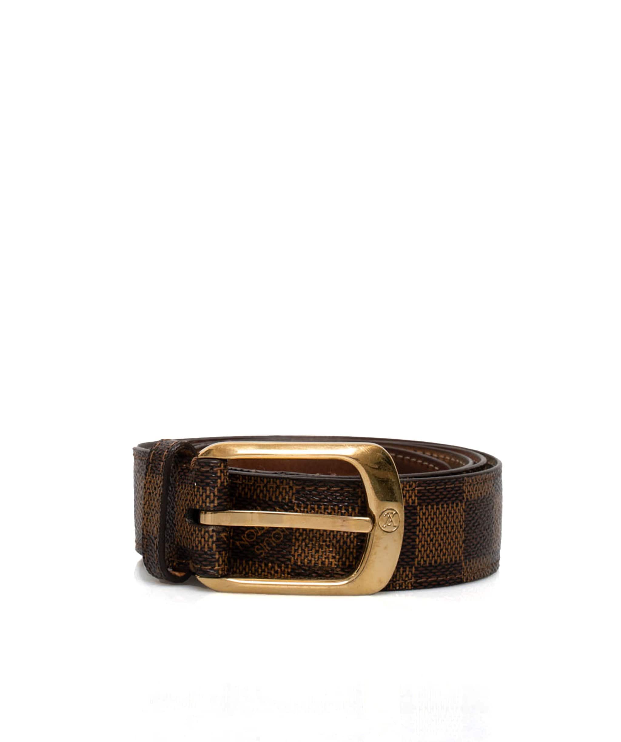 Louis Vuitton Louis Vuitton Damier Canvas Belt GHW - AGL1412