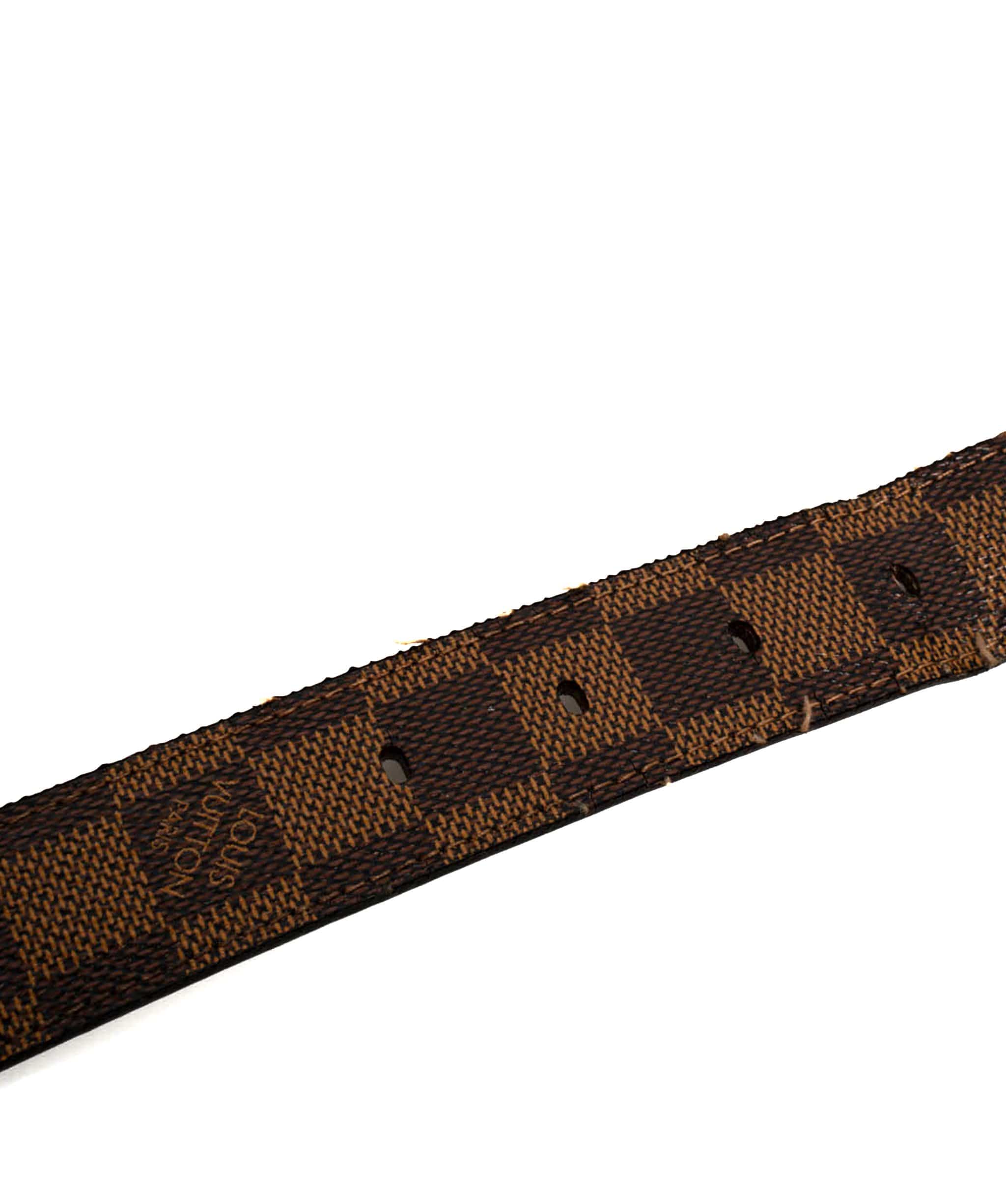 Louis Vuitton Louis Vuitton Damier Canvas Belt GHW - AGL1412