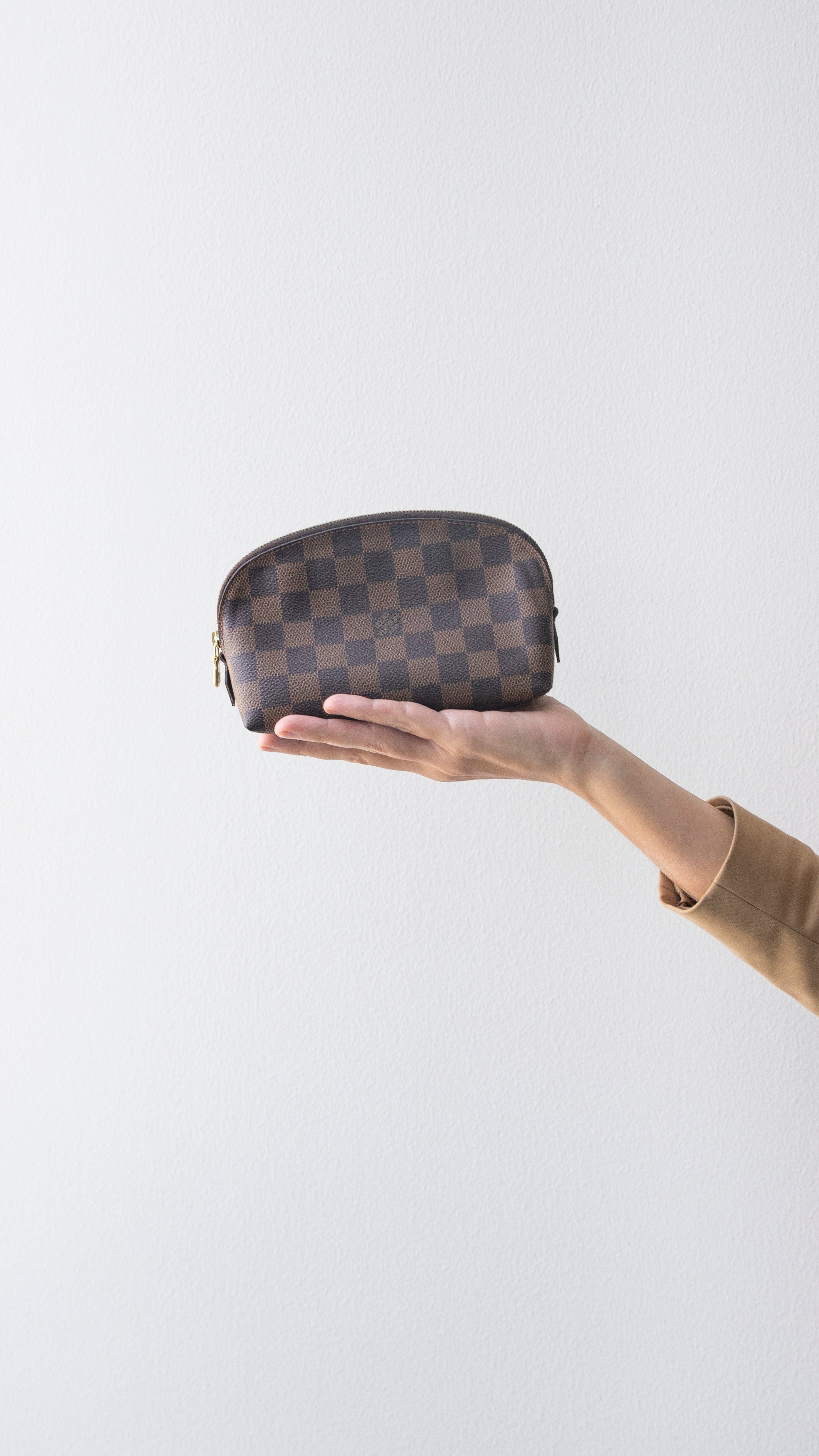 Louis Vuitton Louis Vuitton Damier Cosmetic Pouch Small RJL1456