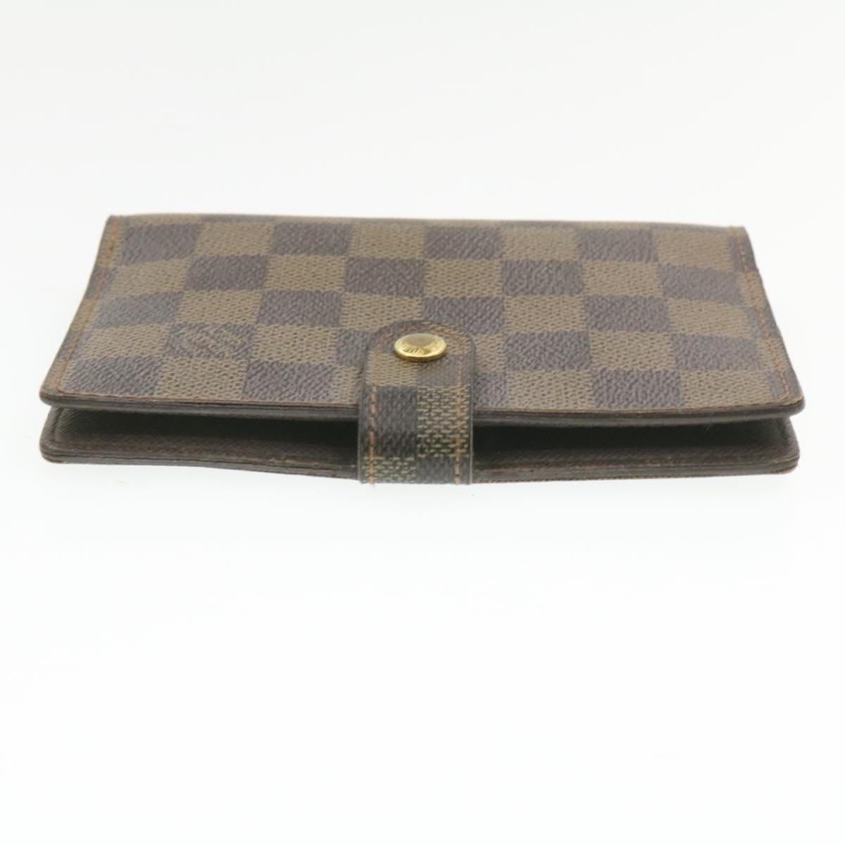 Louis Vuitton LOUIS VUITTON Damier Ebene Agenda PM Day Planner Cover CA0055