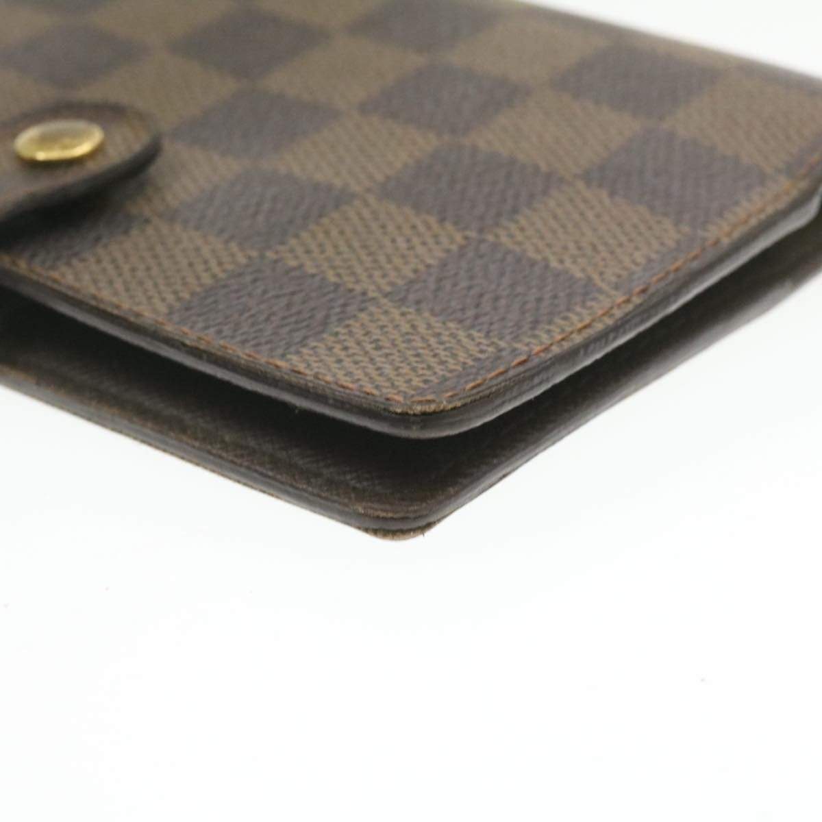 Louis Vuitton LOUIS VUITTON Damier Ebene Agenda PM Day Planner Cover CA0055