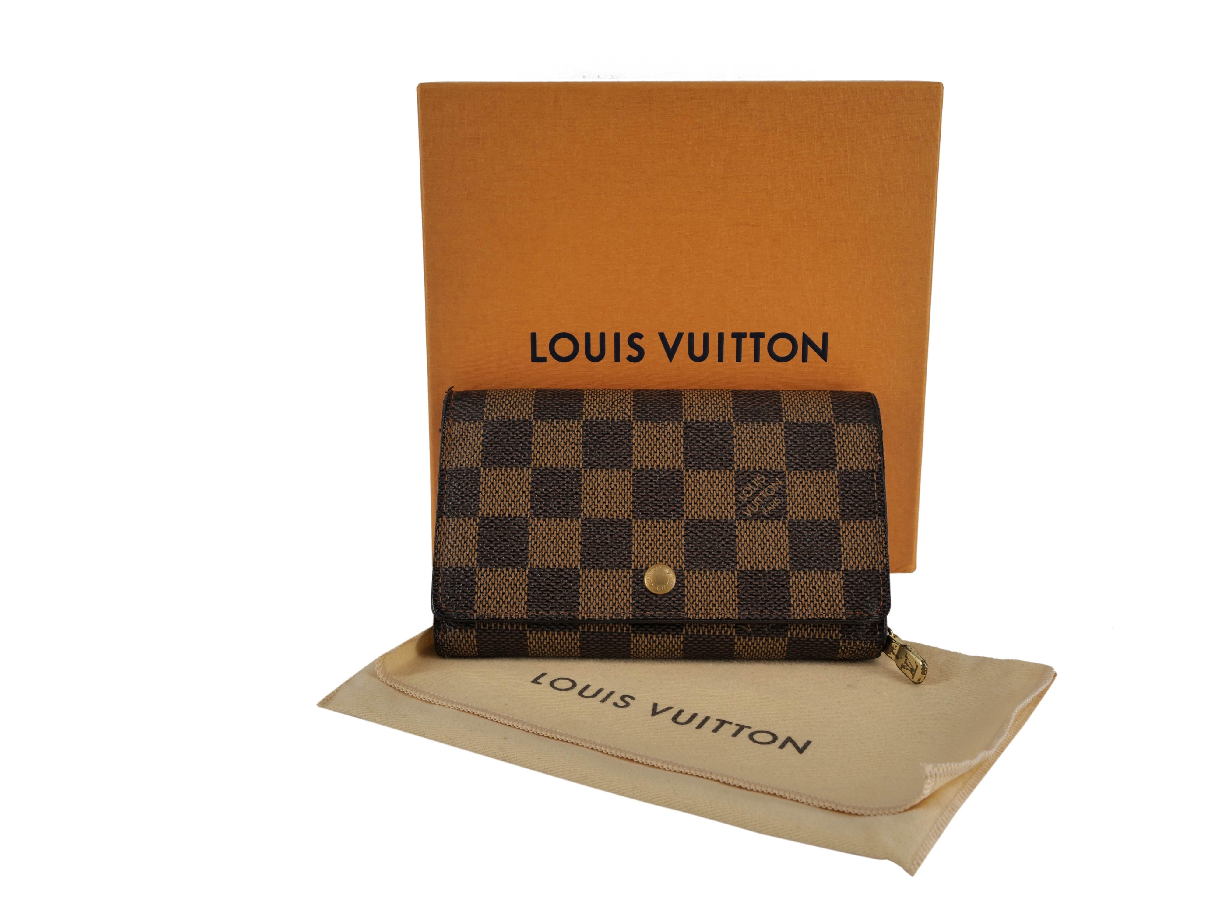 Louis Vuitton Louis Vuitton Damier Ebene Wallet RJL1726