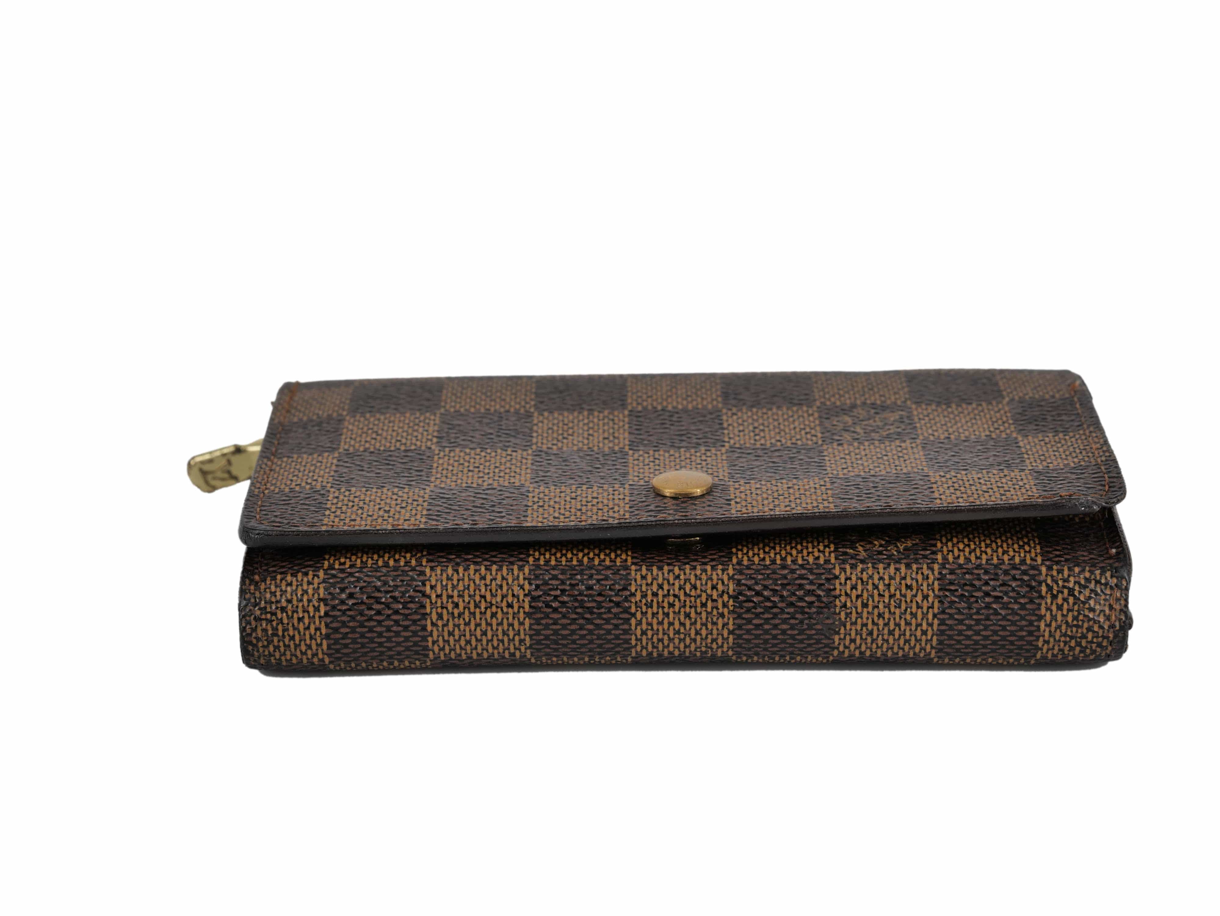 Louis Vuitton Louis Vuitton Damier Ebene Wallet RJL1726