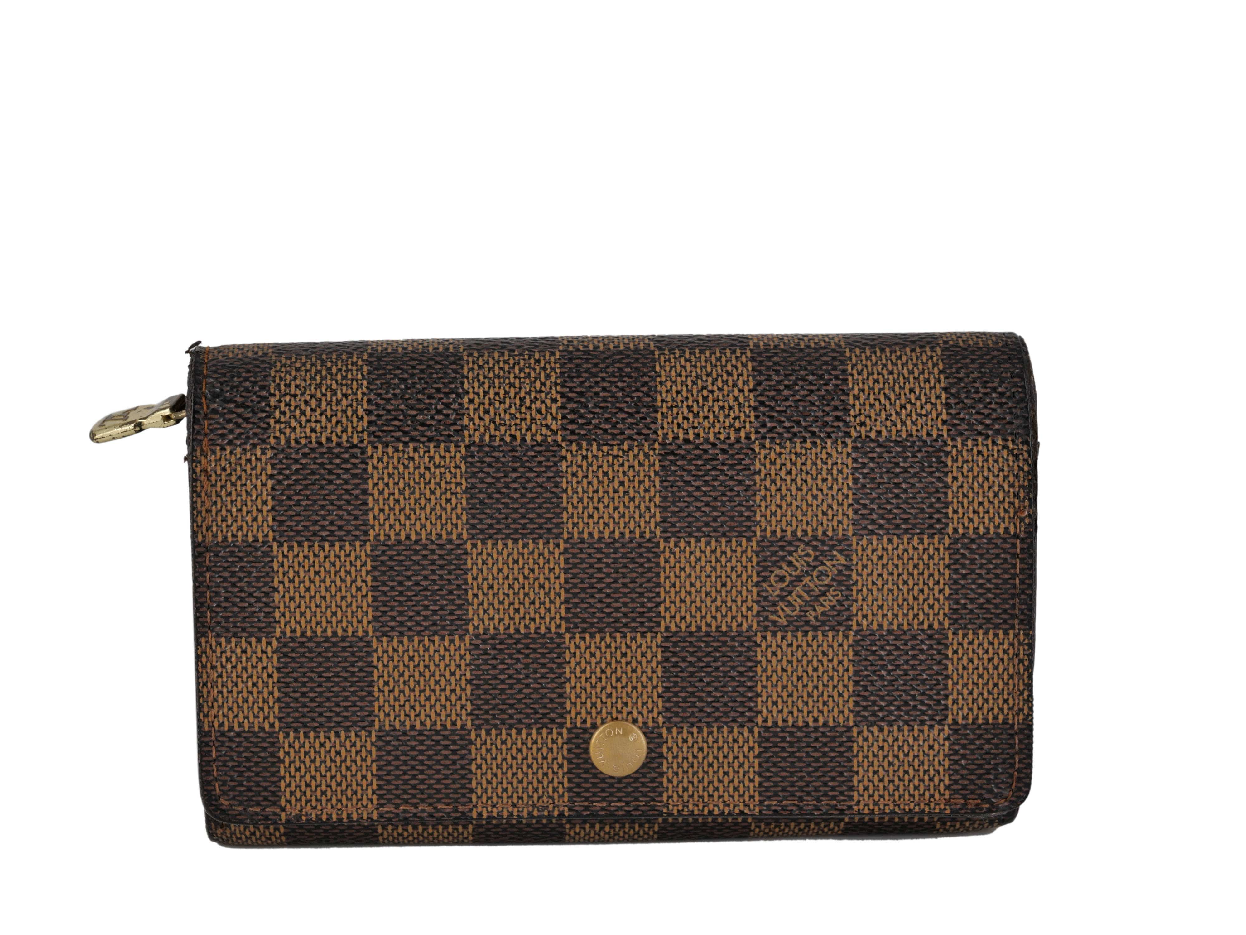 Louis Vuitton Louis Vuitton Damier Ebene Wallet RJL1726