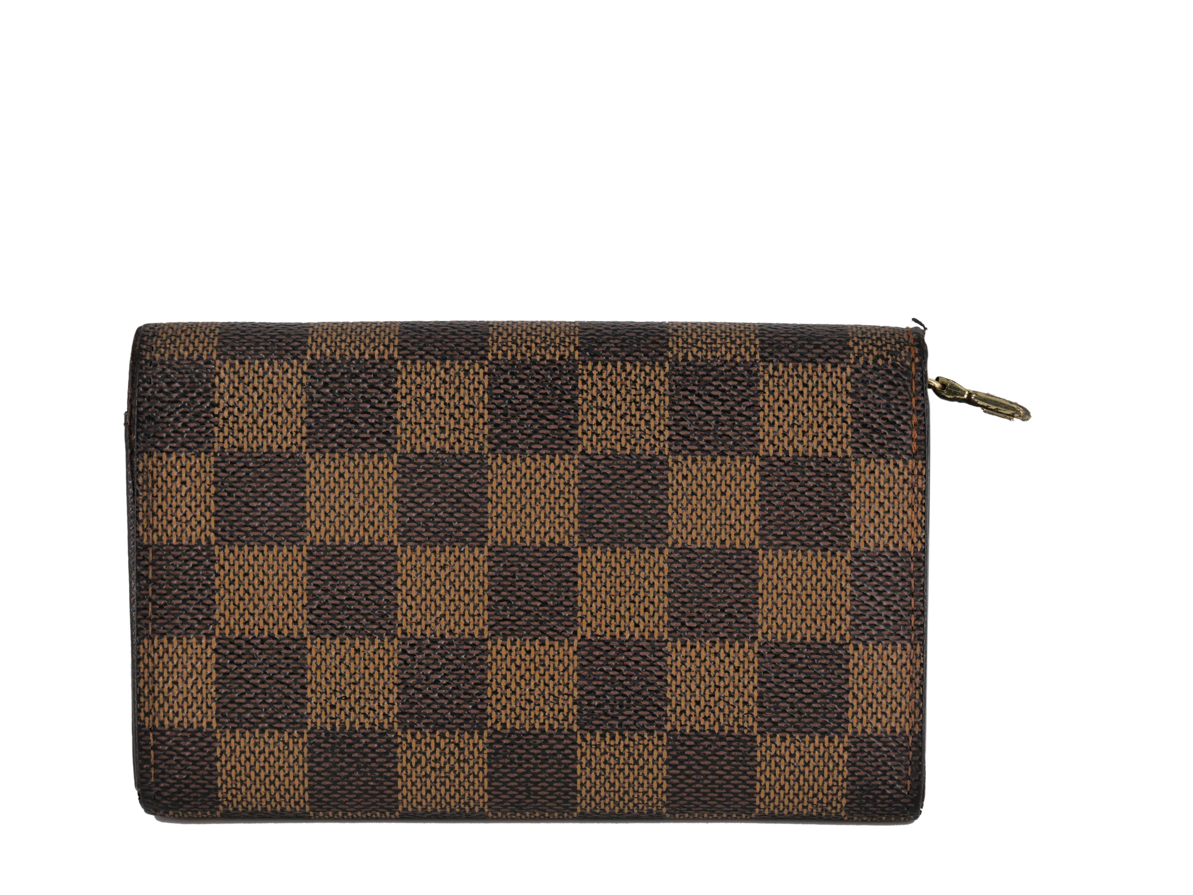 Louis Vuitton Louis Vuitton Damier Ebene Wallet RJL1726