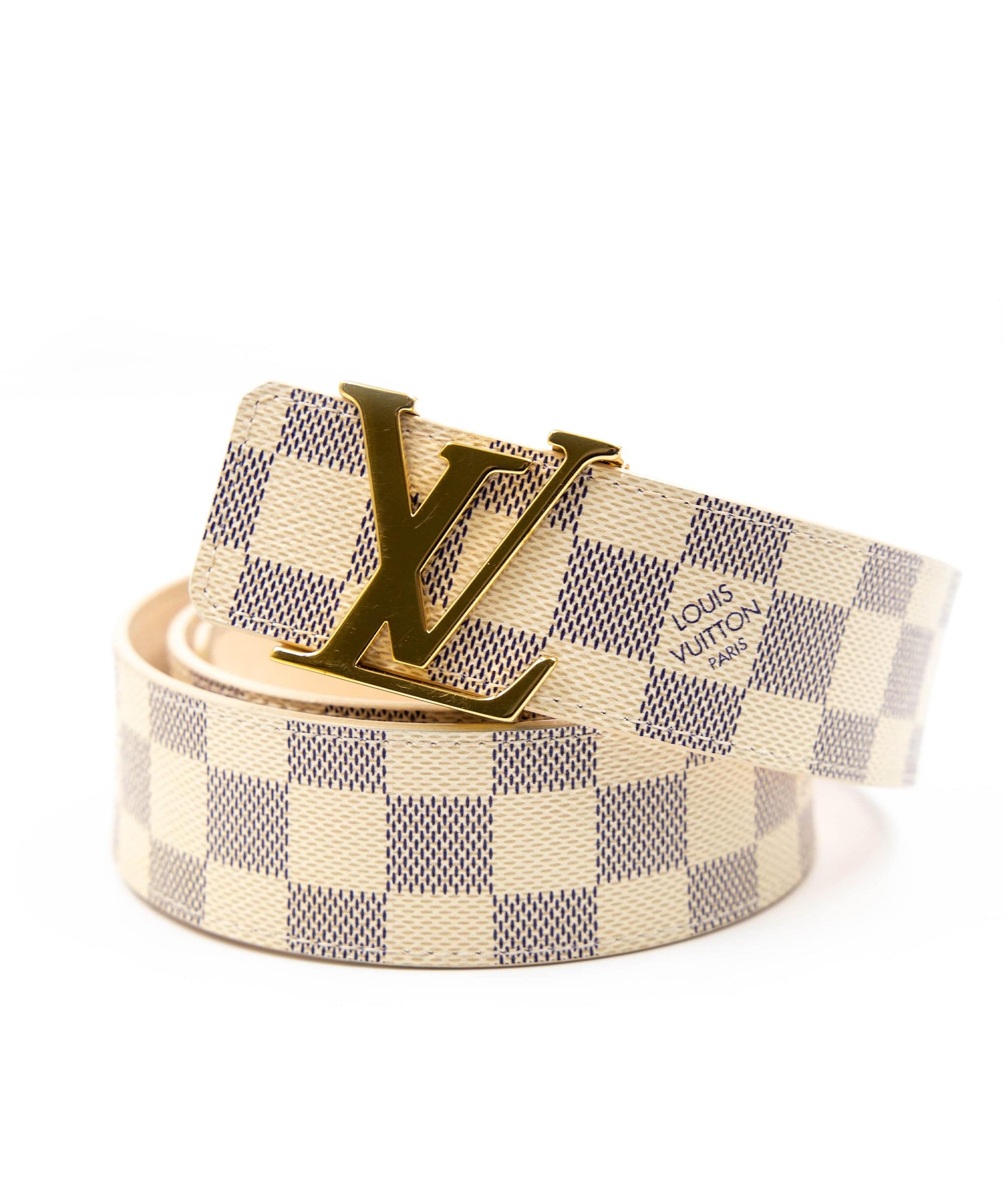 Louis Vuitton Louis Vuitton Damier ecru Belt ADL2068